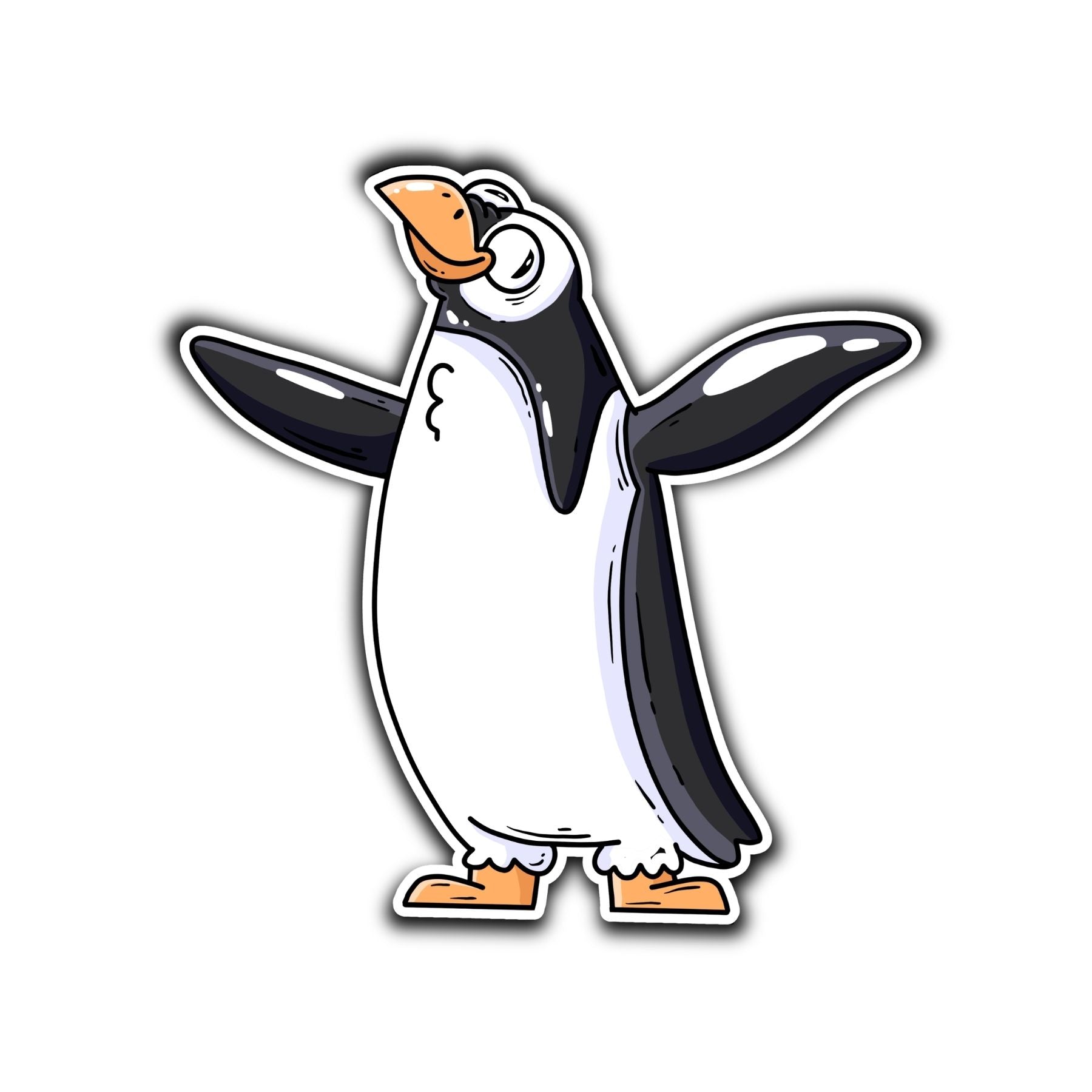 Gentoo Penguin Sticker - Mike Bennett Studios