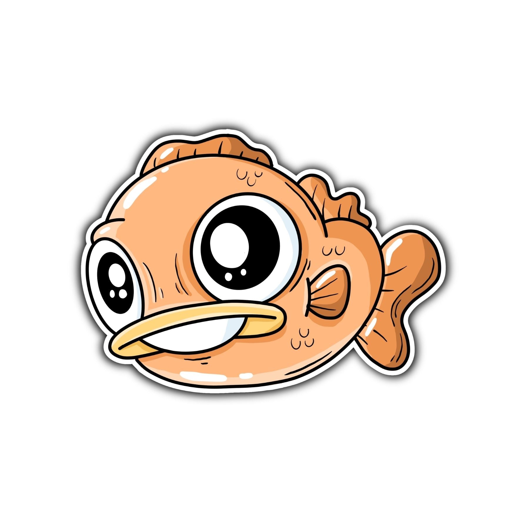 Gilly Goldfish II Sticker - Mike Bennett Studios