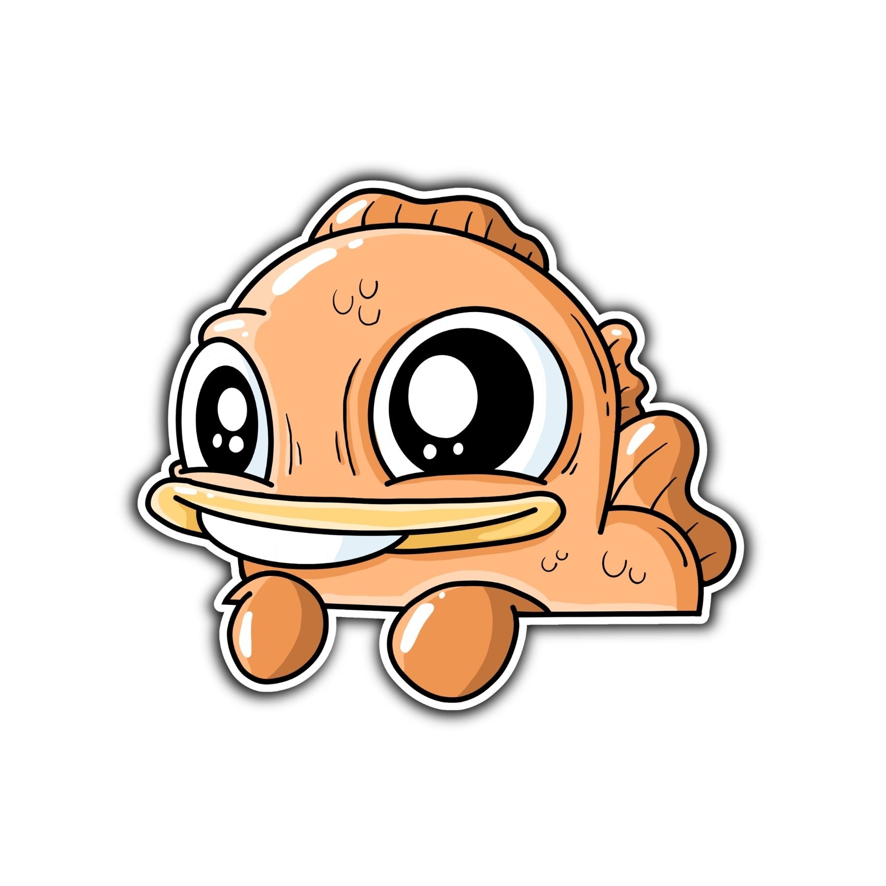 Gilly Goldfish IV Sticker - Mike Bennett Studios