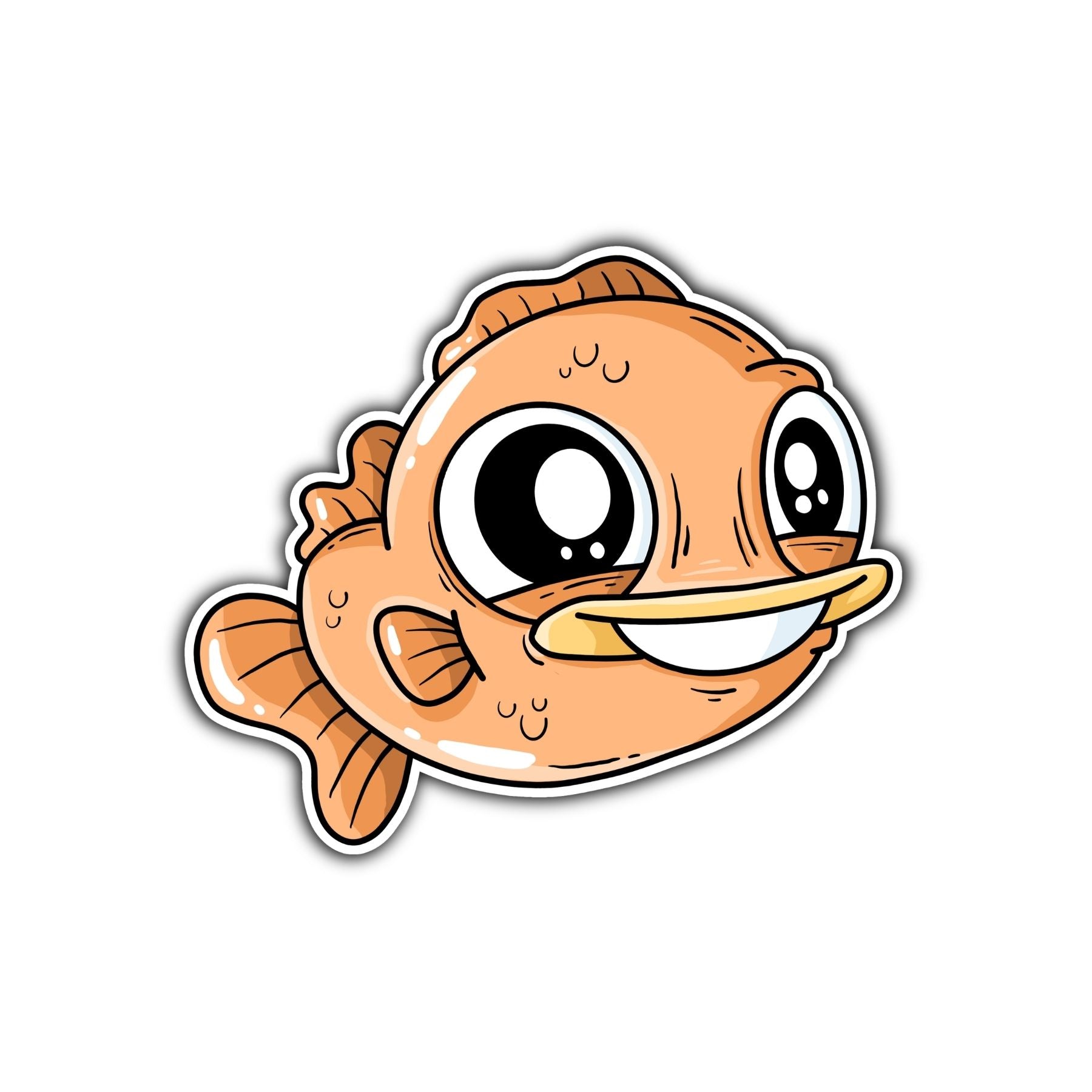 Gilly Goldfish I Sticker - Mike Bennett Studios