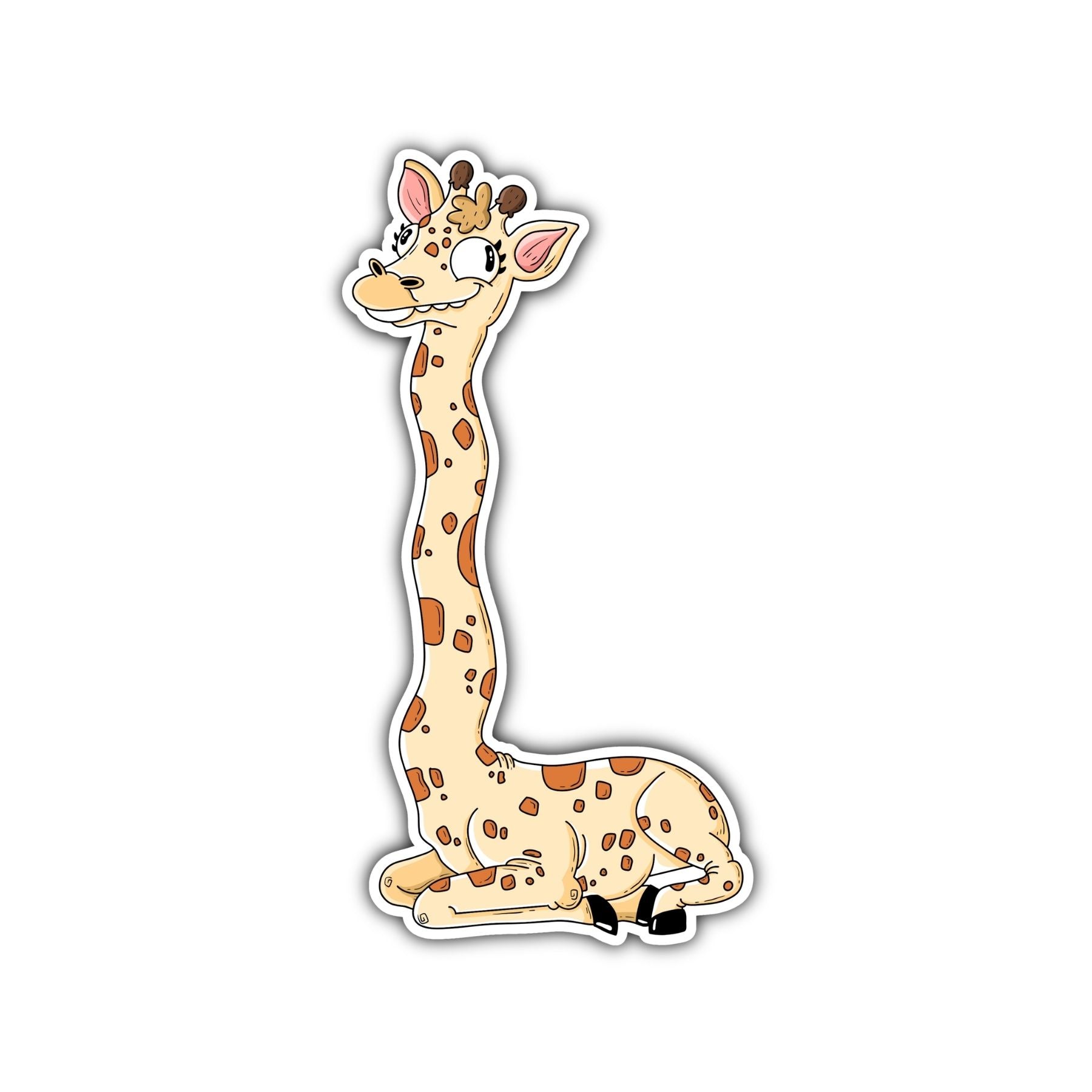 Giraffe Sticker - Mike Bennett Studios