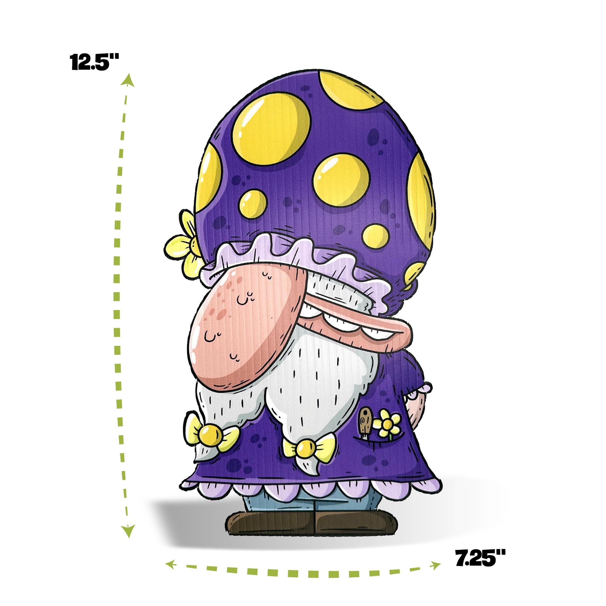 Gnatalie the Gnome | Yard Decoration