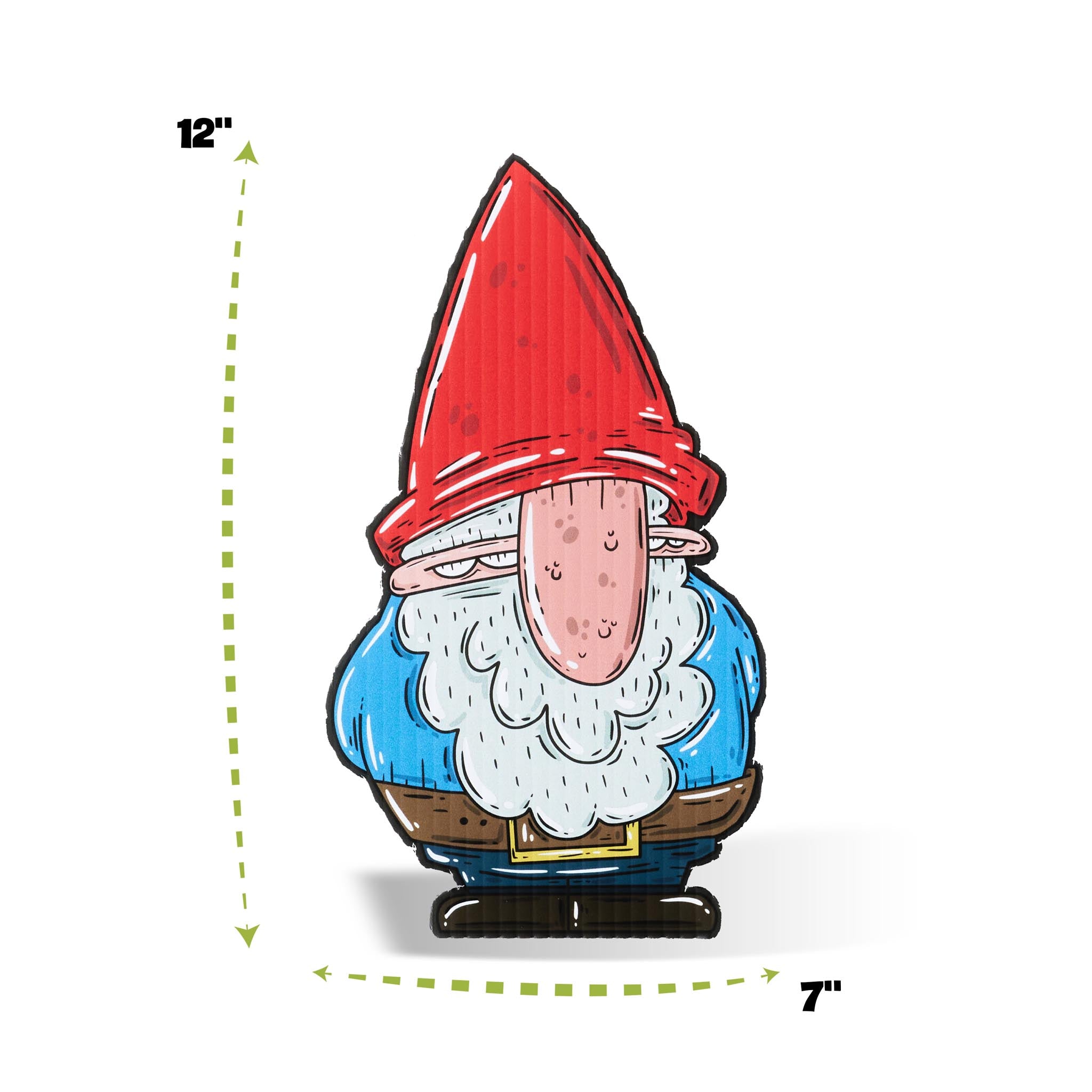 Gnathan the Gnome I Yard Decoration