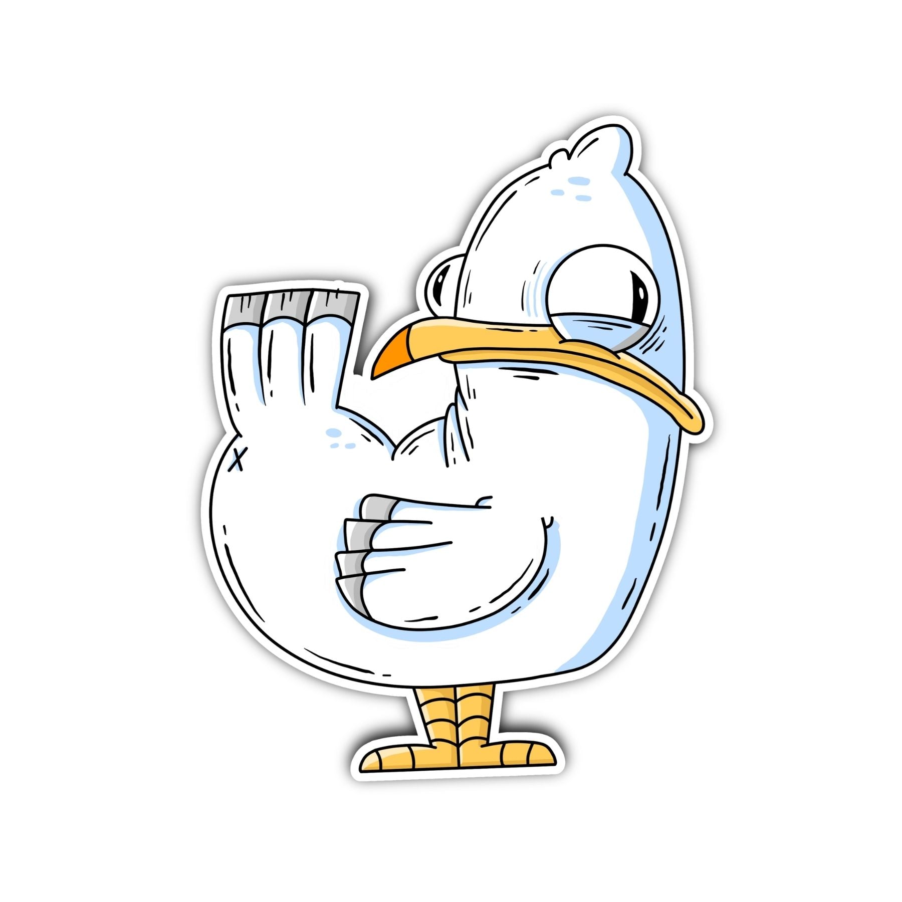 Gull II Sticker - Mike Bennett Studios