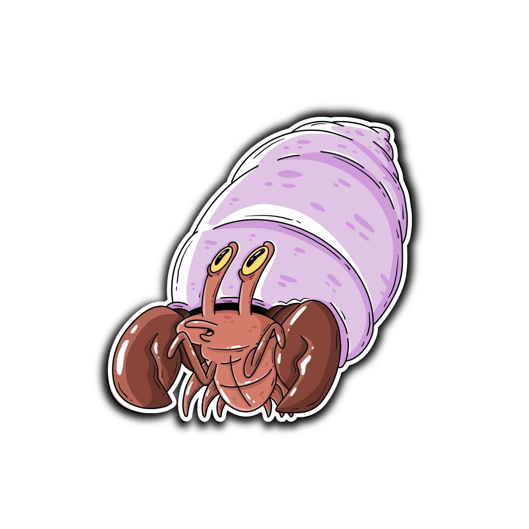 Hermit Crab Sticker - primary