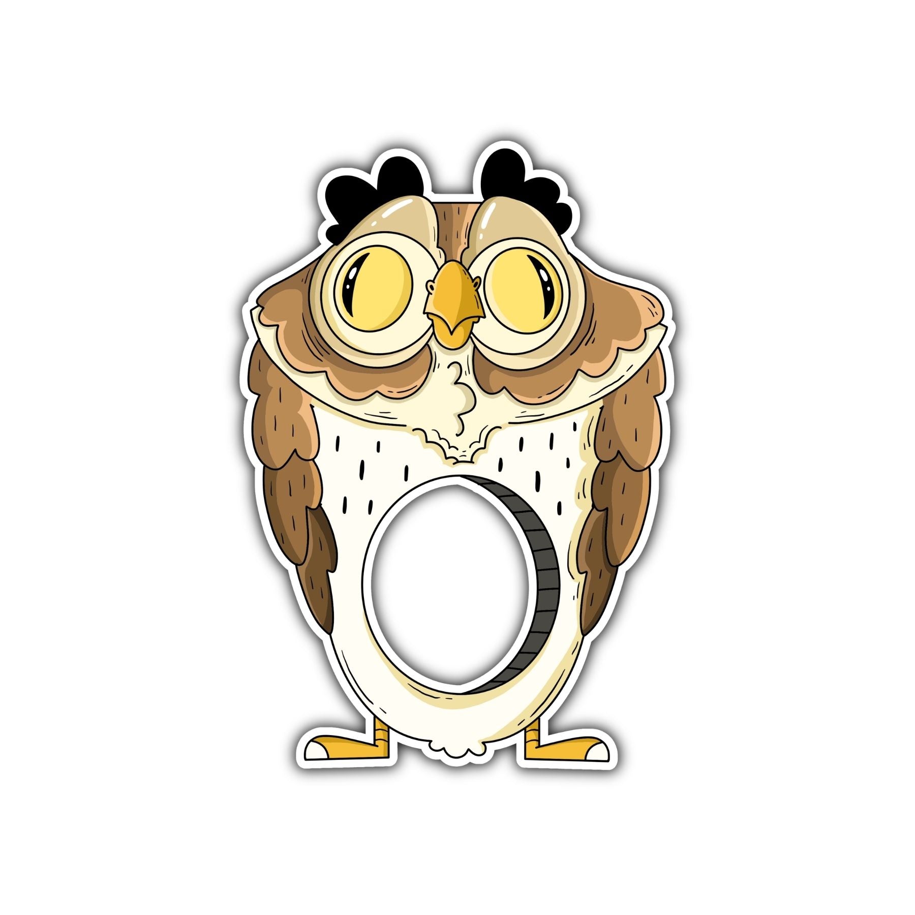 Hollowhart Owl WW Monster Sticker - primary