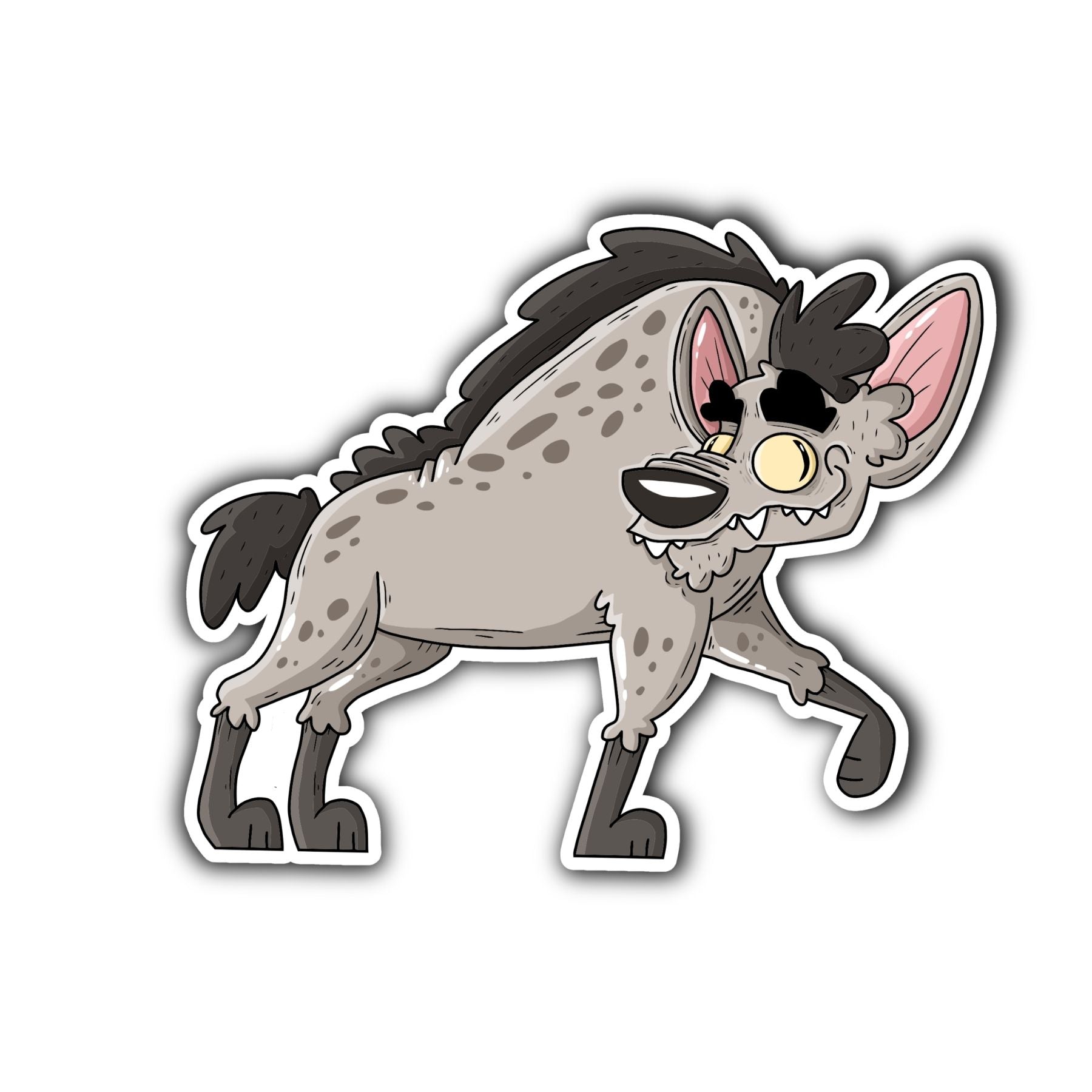 Hyena Sticker - Mike Bennett Studios