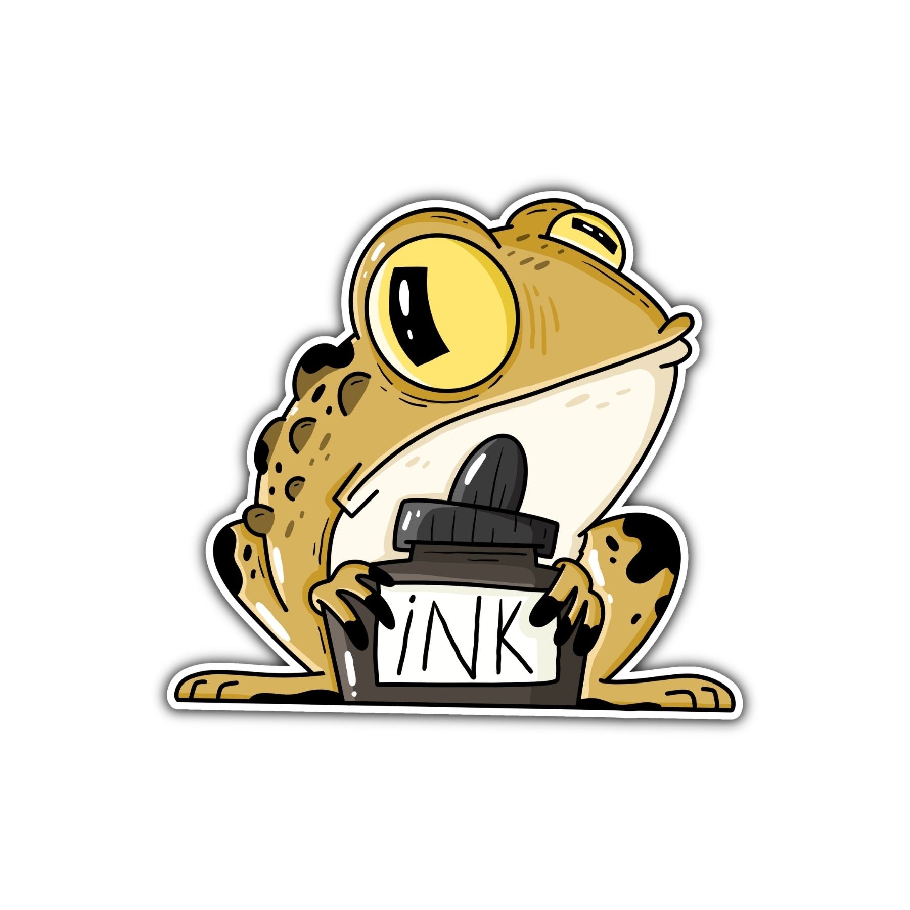 Inktoad WW Monster Sticker - Mike Bennett Studios