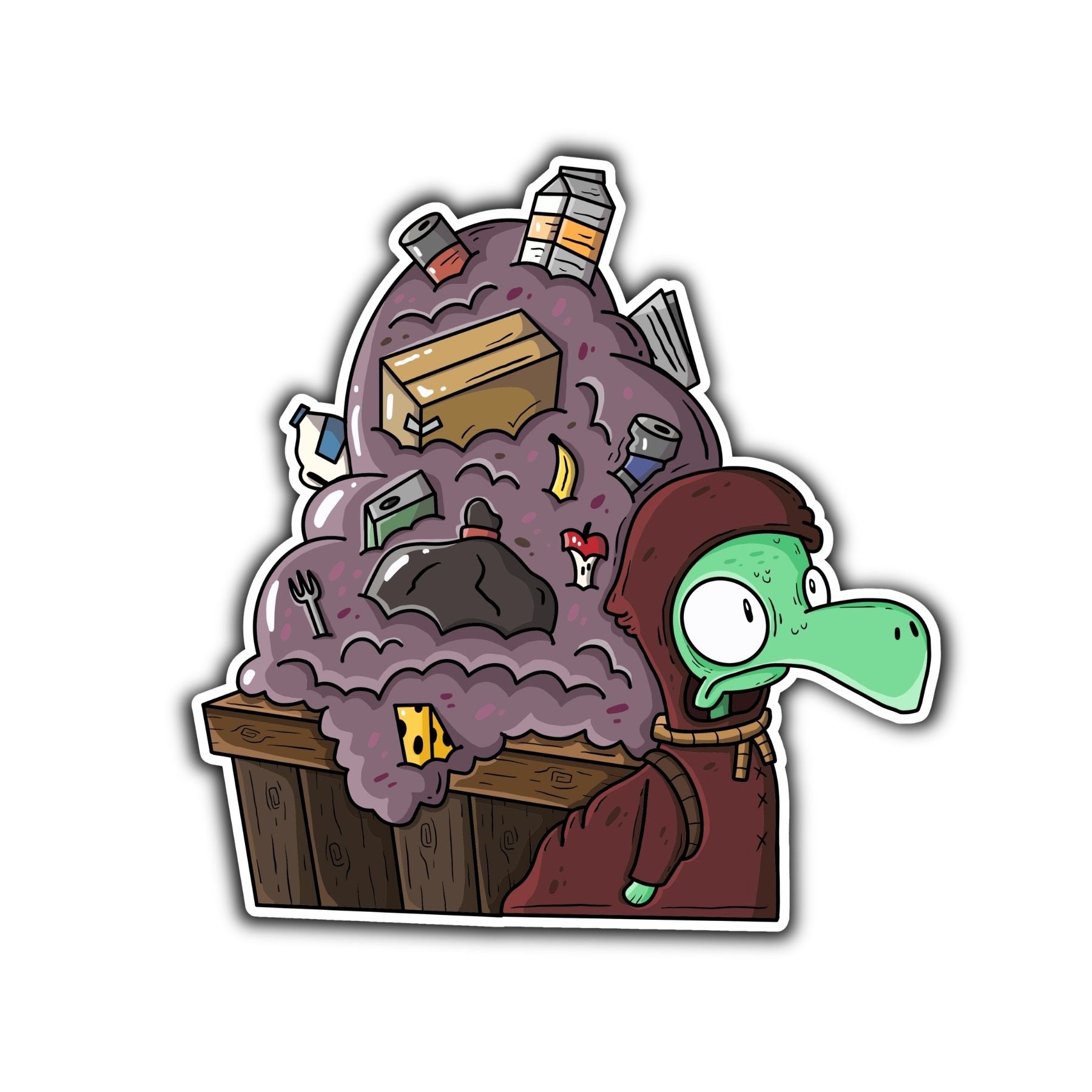 Junkmonger WW Monster Sticker - primary
