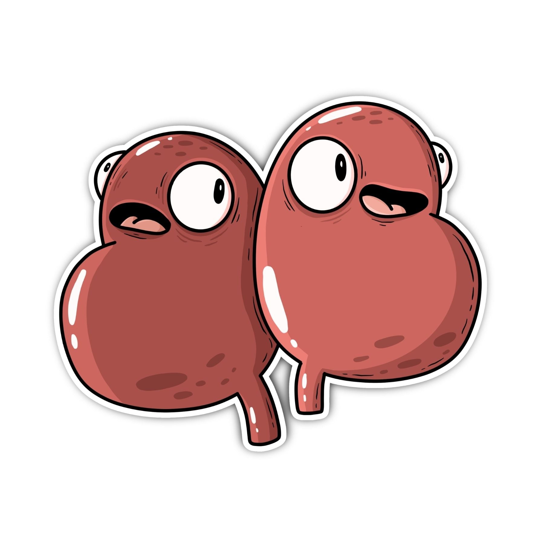 Kidney Sticker - Mike Bennett Studios