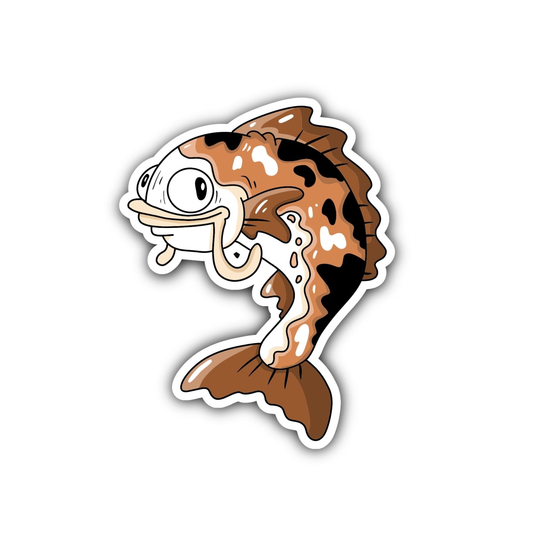 Koi Fish Sticker - Mike Bennett Studios