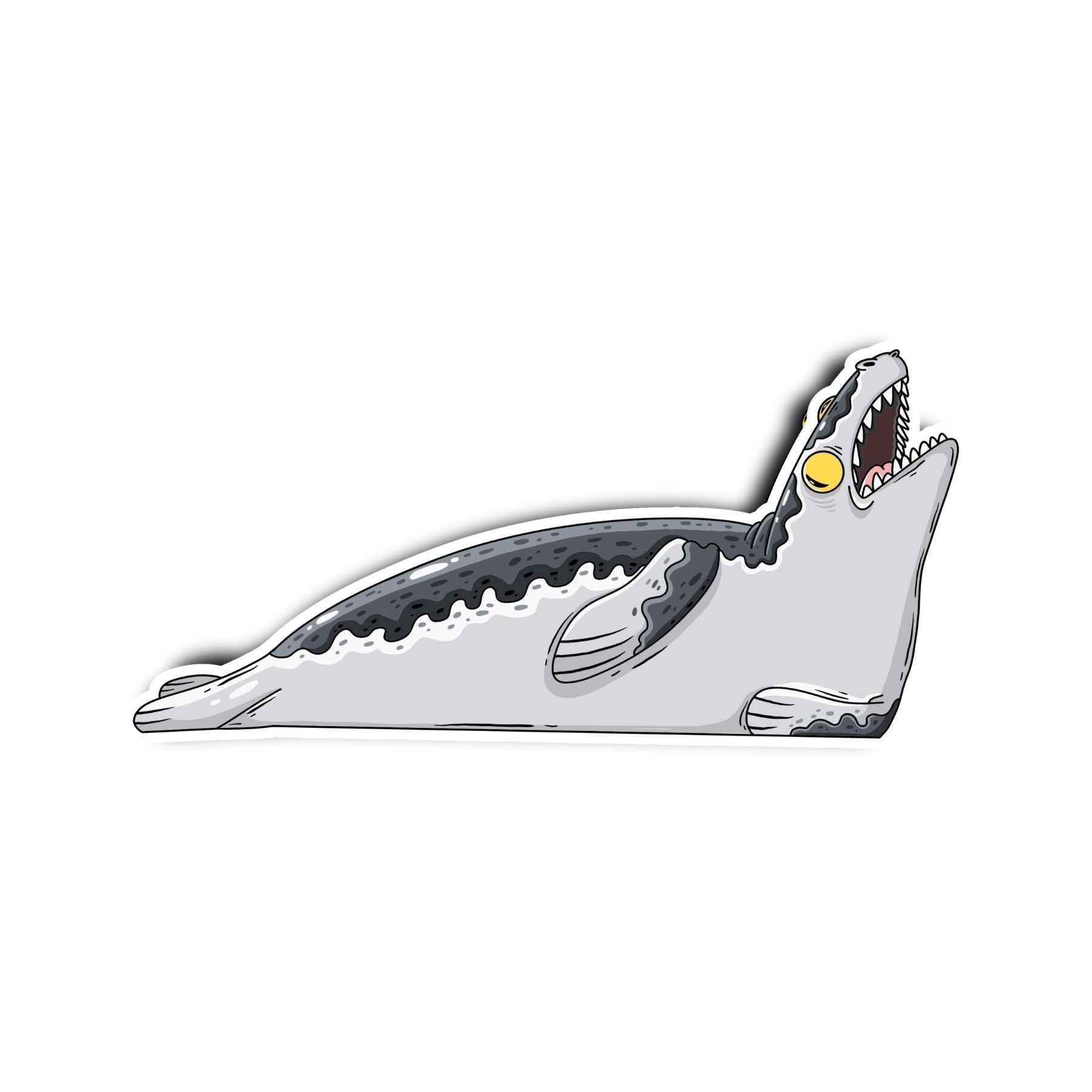 Leopard Seal Sticker - Mike Bennett Studios