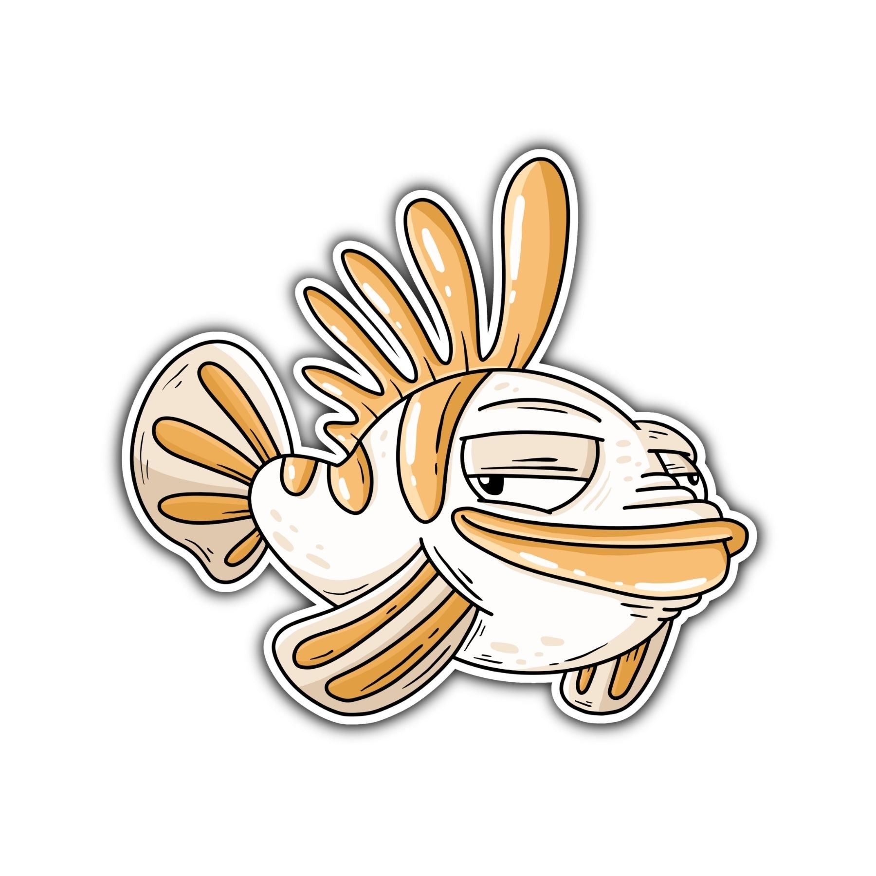Lionfish Sticker - Mike Bennett Studios