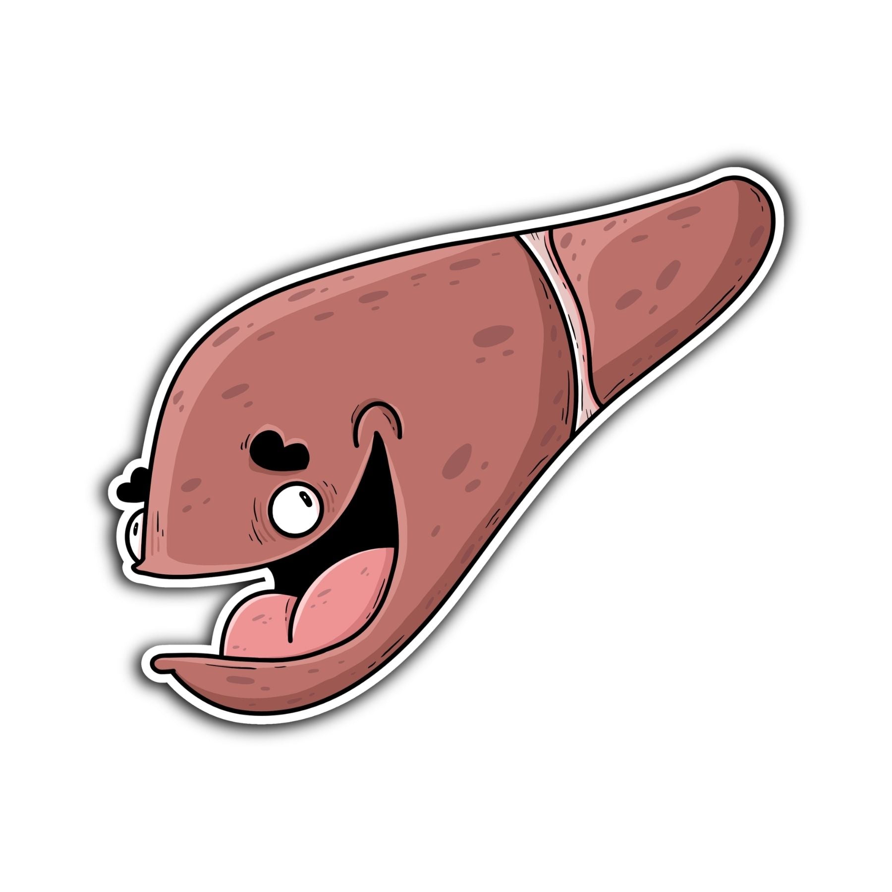 Liver Sticker - Mike Bennett Studios
