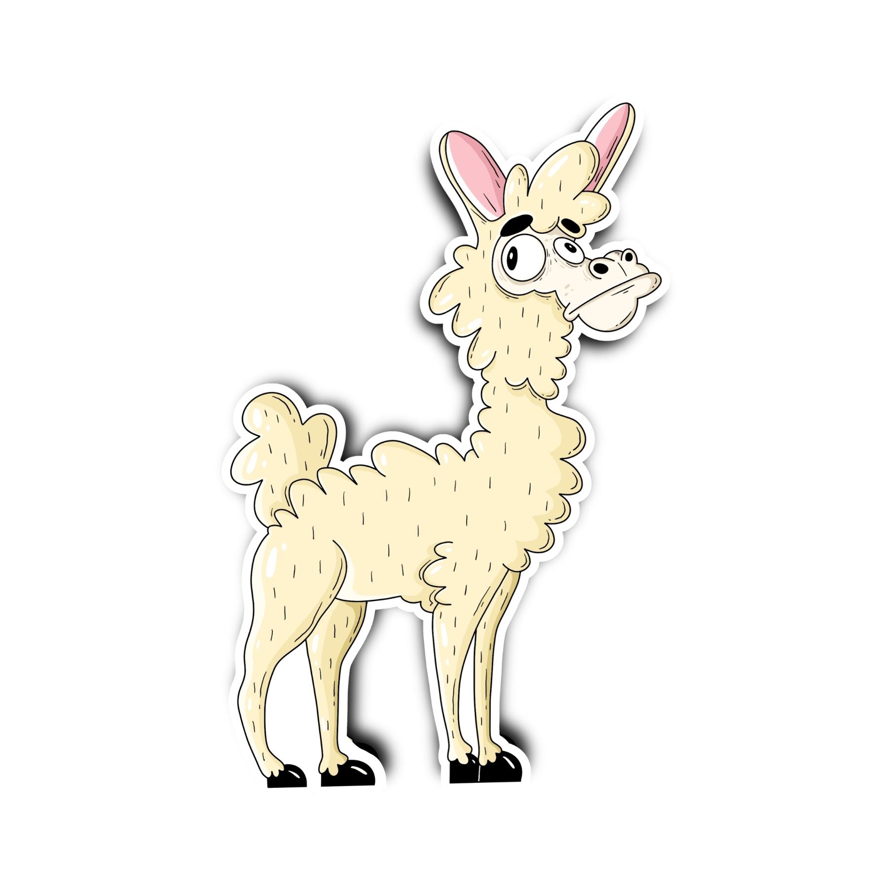 Llama Sticker - Mike Bennett Studios