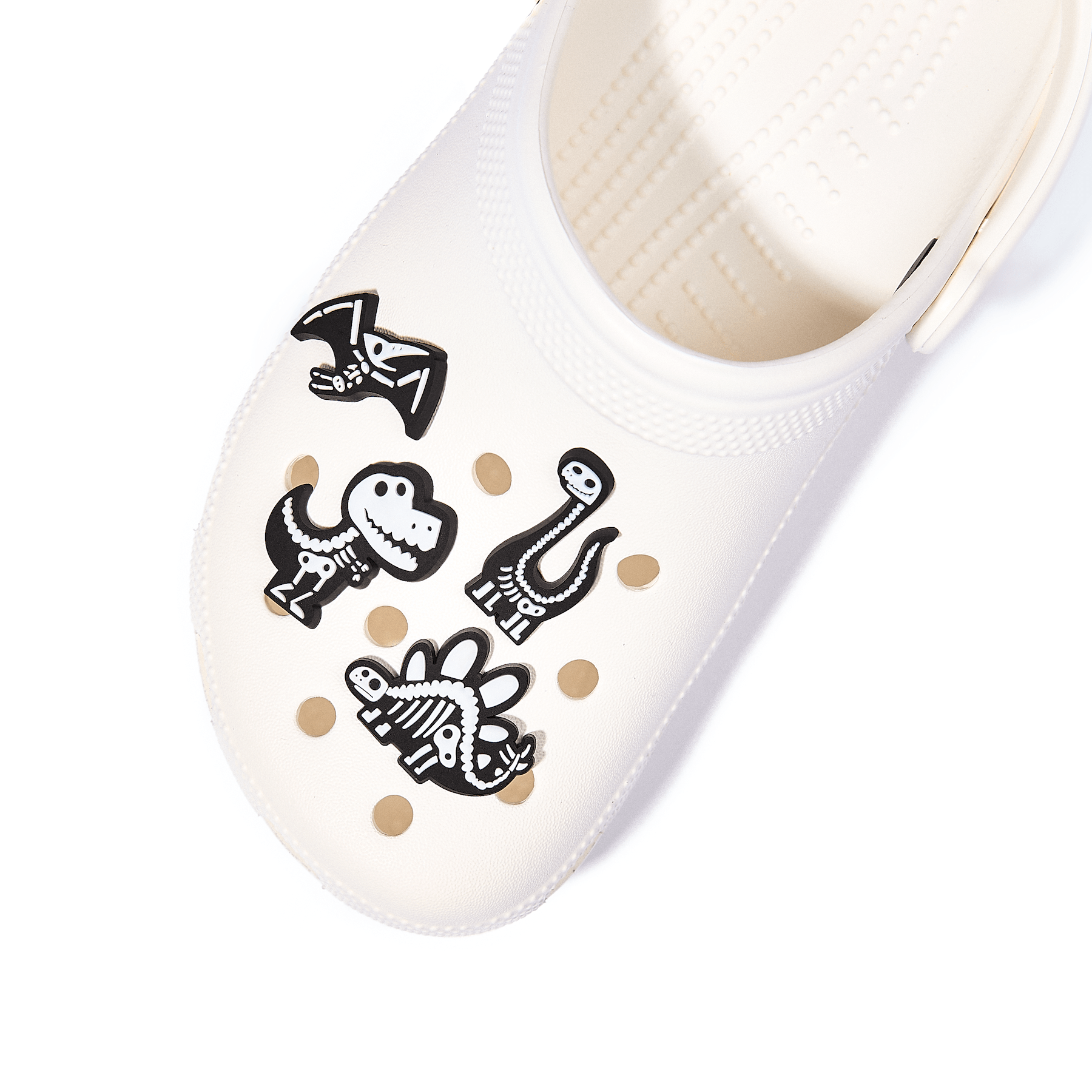 Glow-In-The-Dark Dinosaur Character Charm Set - primary