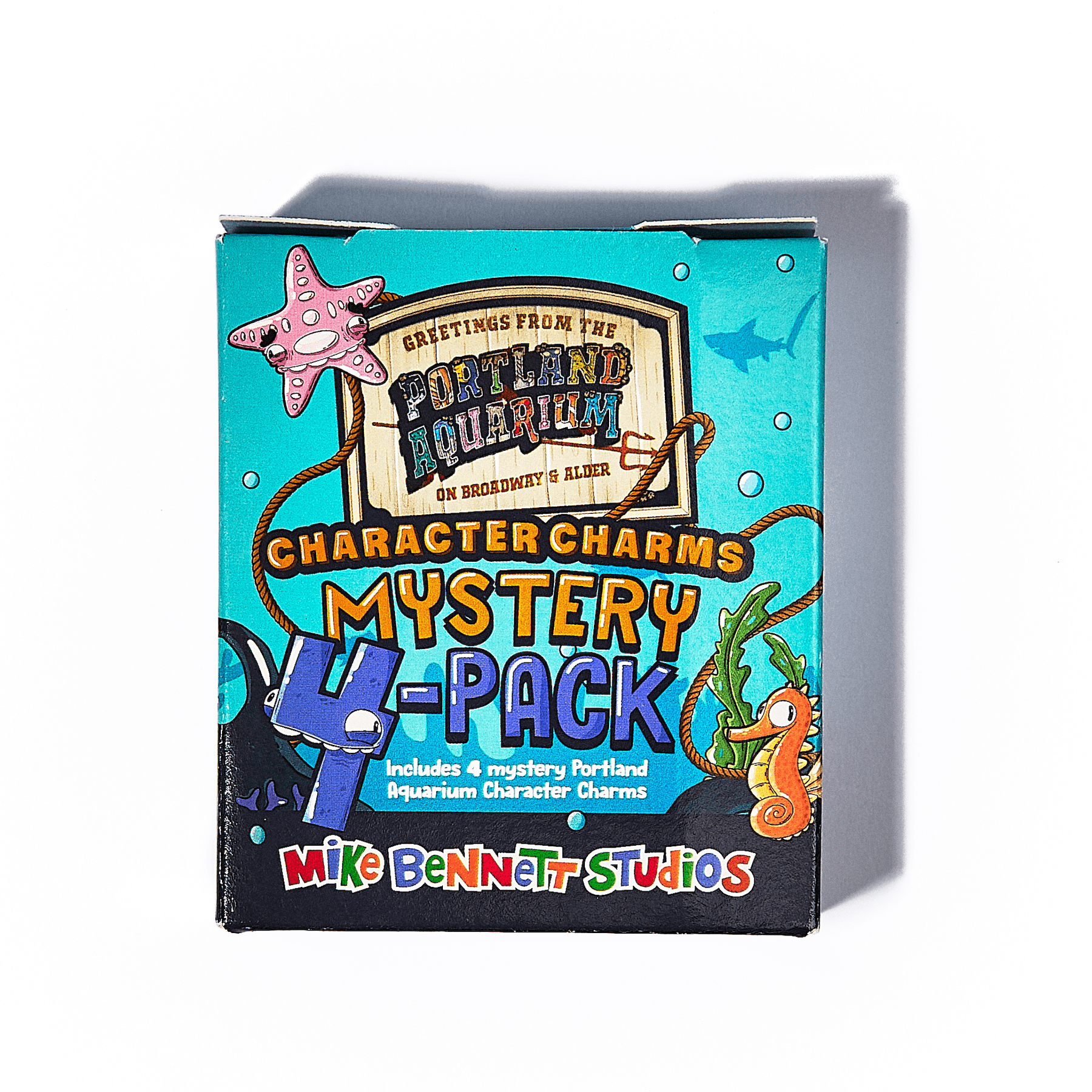 Mystery Aquarium Character Charms - 4 Pack - alternate