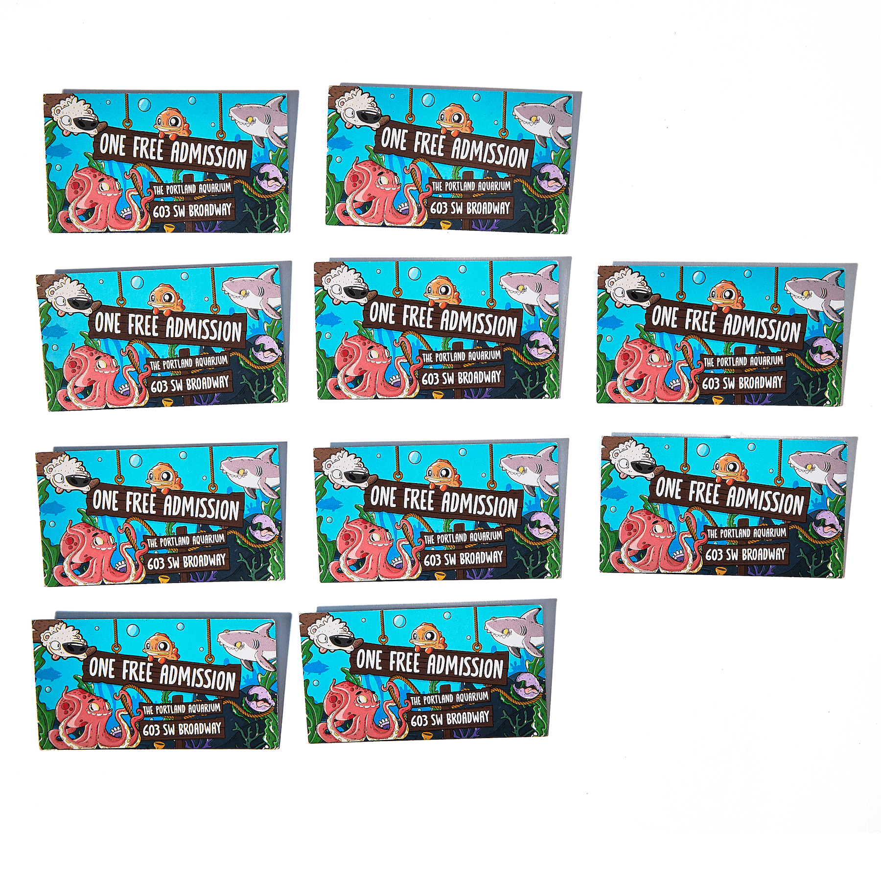 Portland Aquarium Passes - Mike Bennett Studios