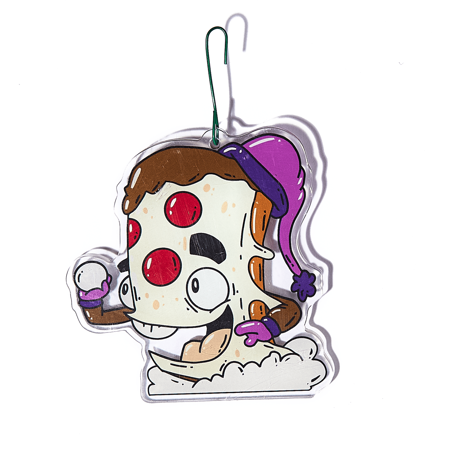 Pizza Pal Ornament - Mike Bennett Studios