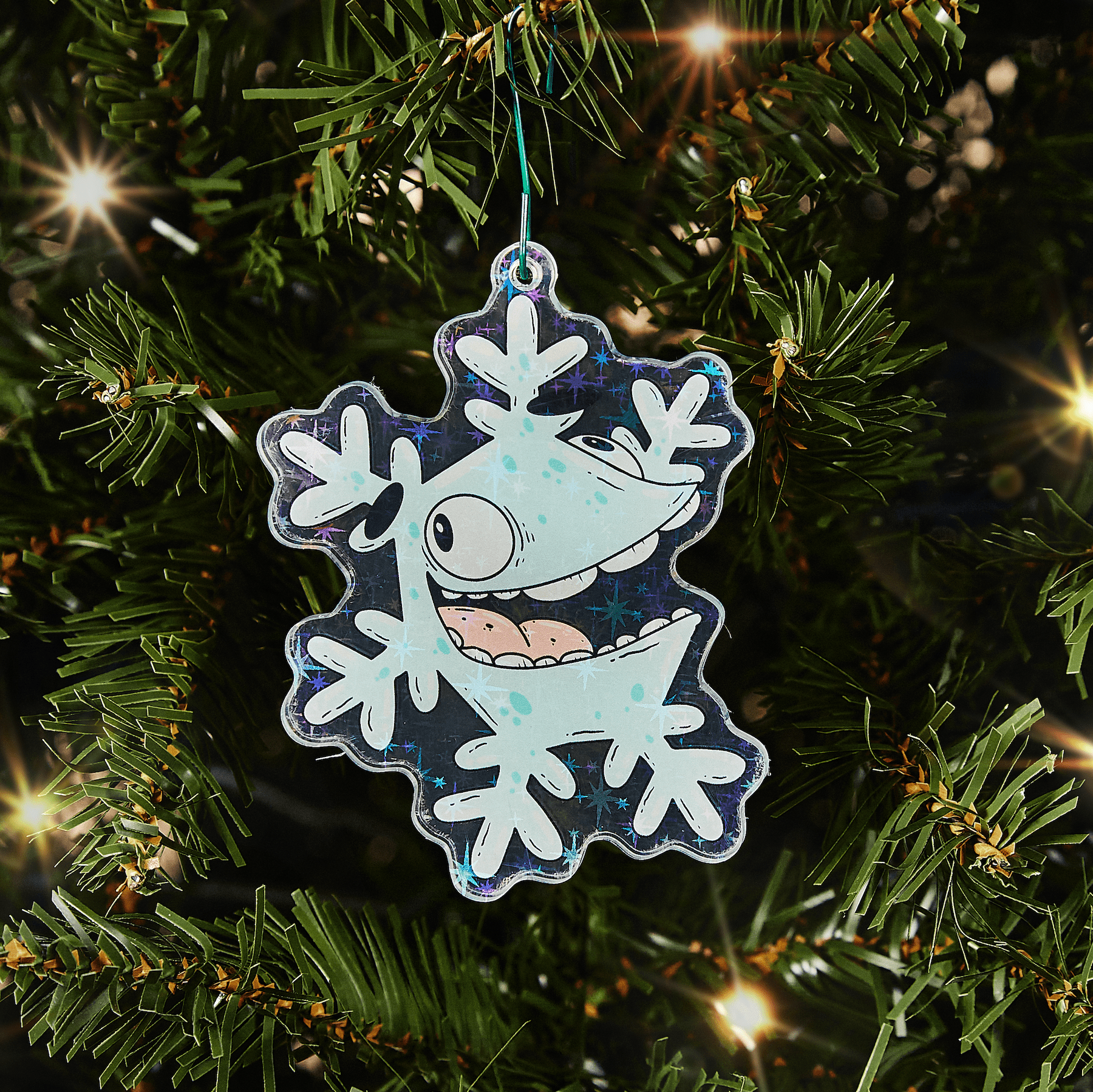 Snowflakes Ornament Set of 3 - Mike Bennett Studios