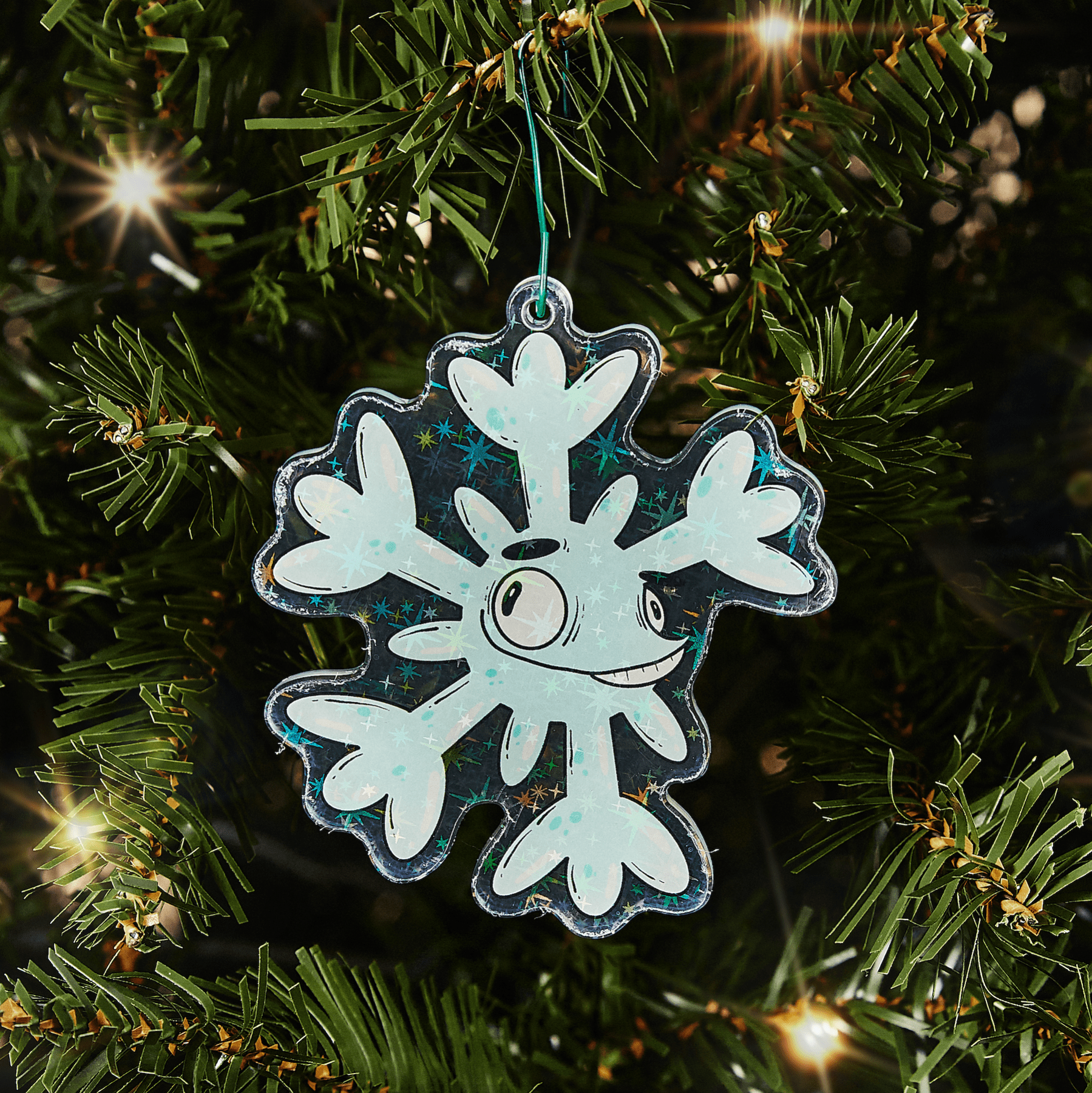 Snowflakes Ornament Set of 3 - Mike Bennett Studios