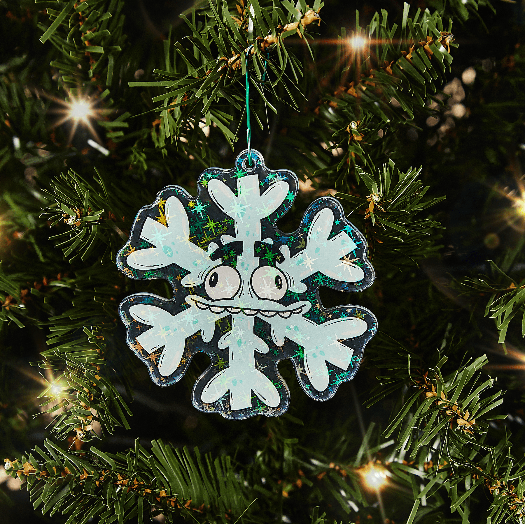 Snowflakes Ornament Set of 3 - Mike Bennett Studios