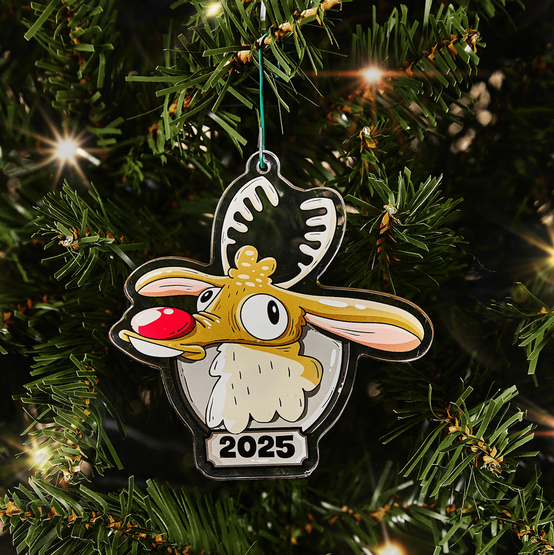 2025 Rudolph Ornament - alternate