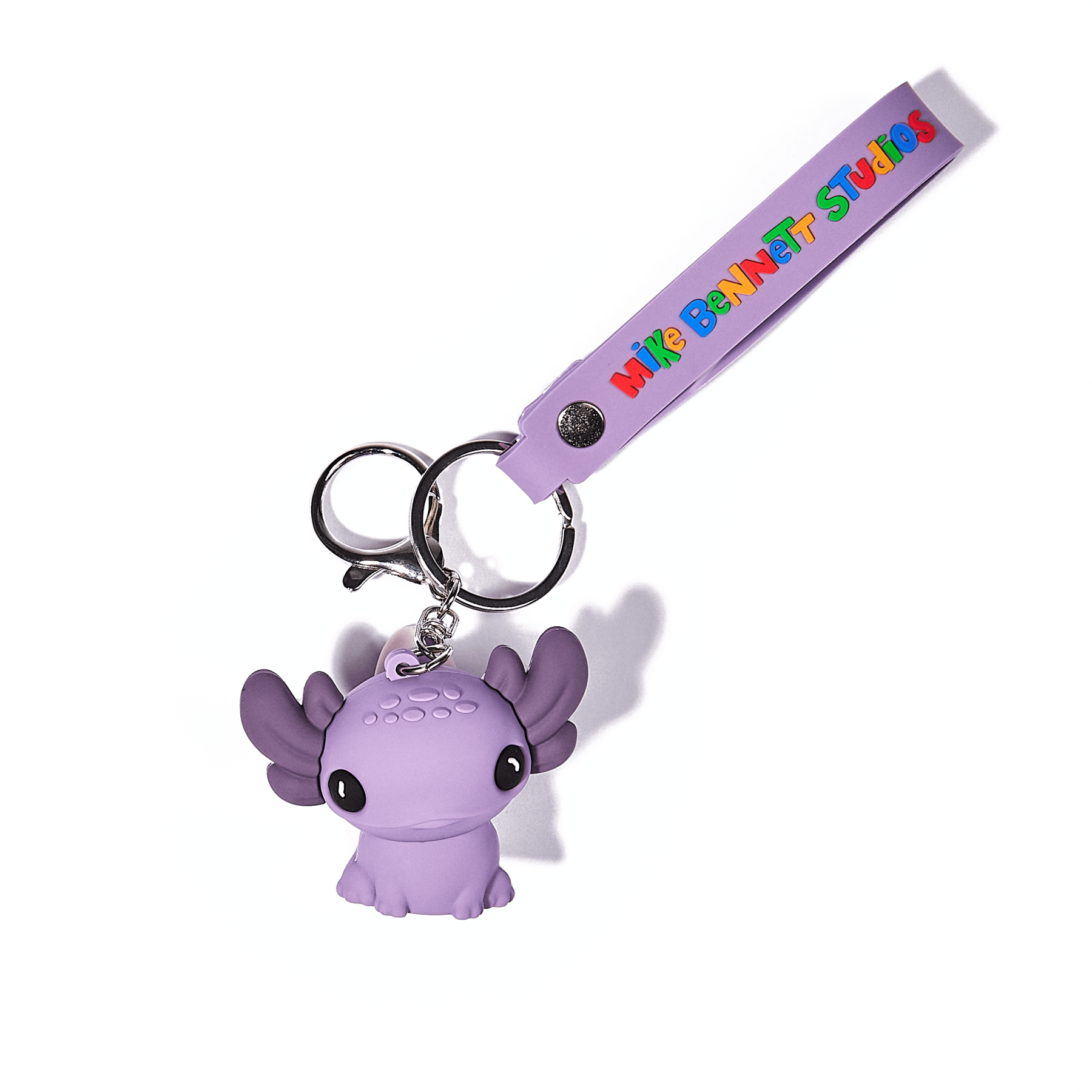 Axolotl 3D Keychain - Mike Bennett Studios