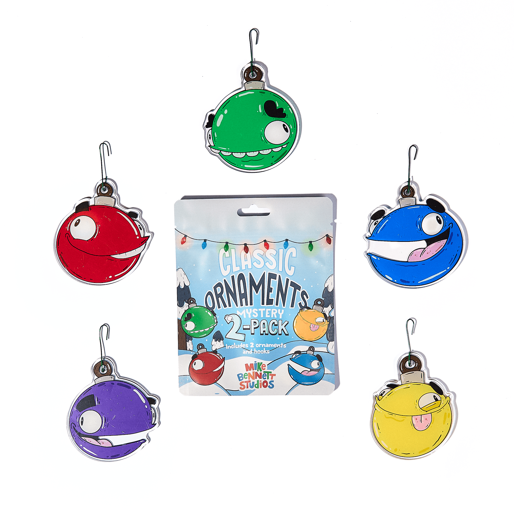 Ornament Balls Mystery - Set of 2 - primary