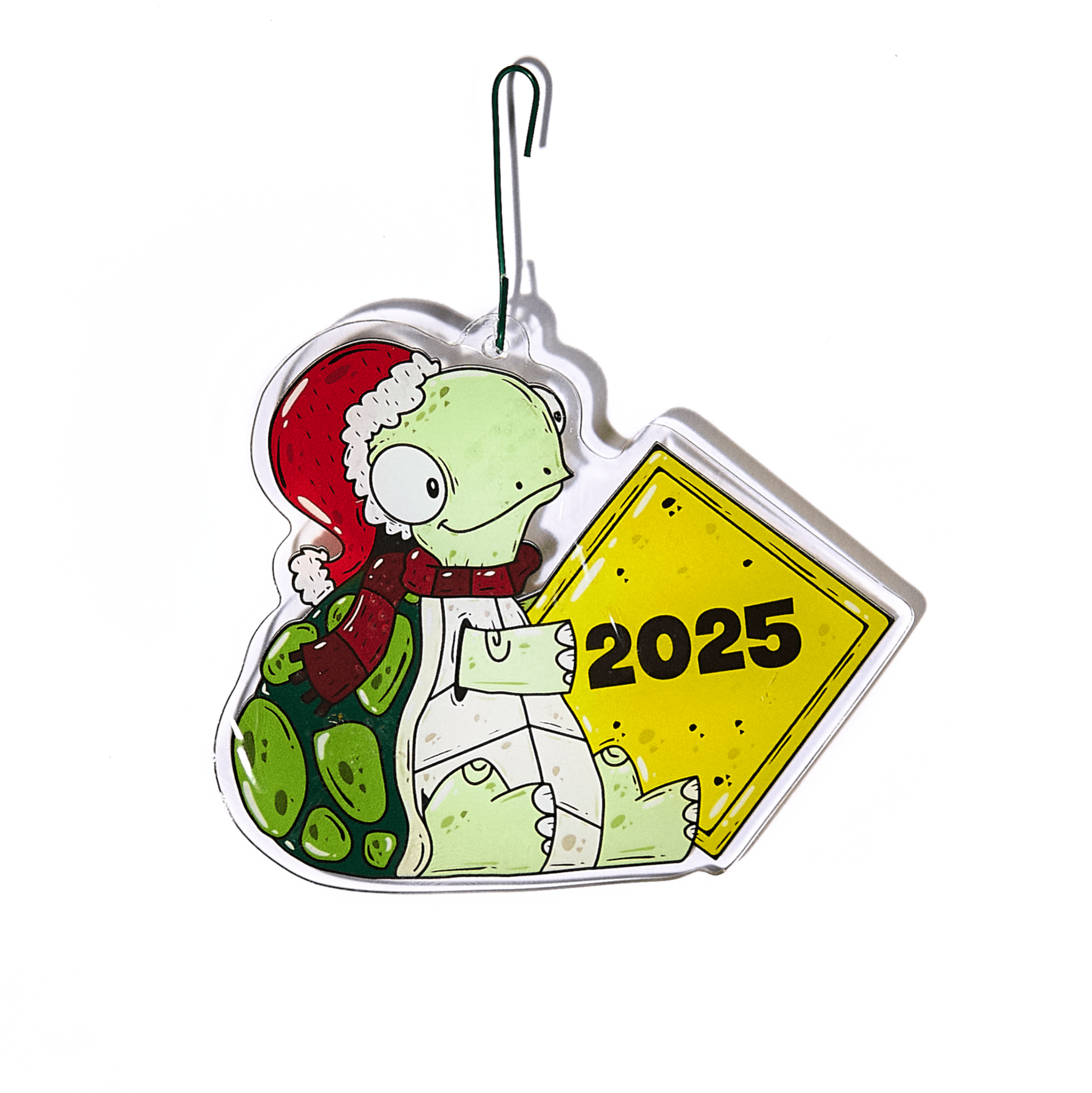 2025 Christmas Turtle Ornament - primary