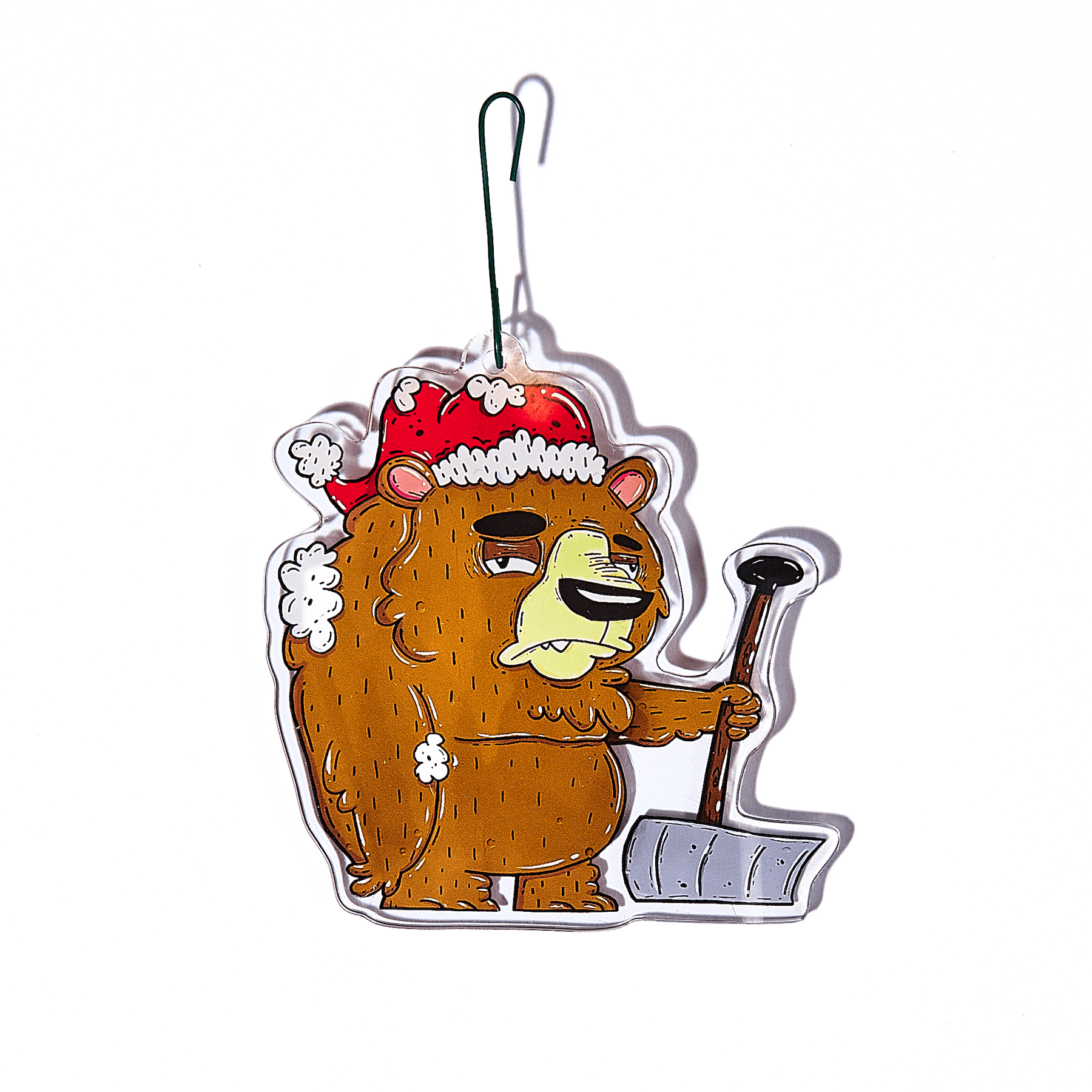 Santa Bear Ornament - primary