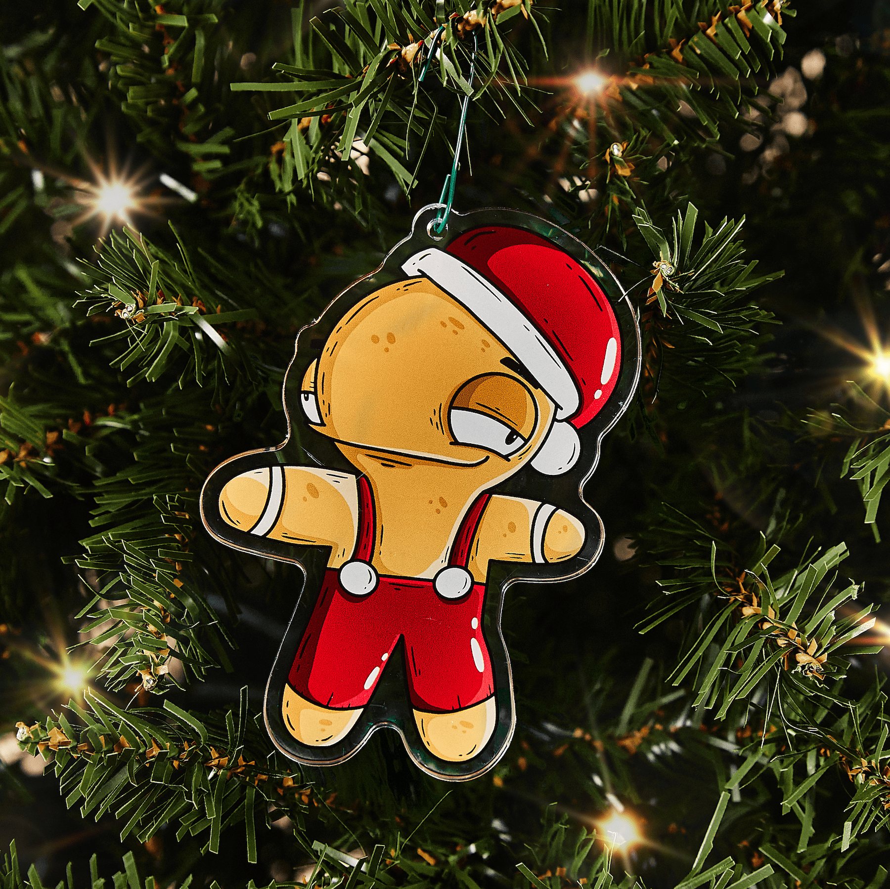 Gingerbread Ornament - Mike Bennett Studios
