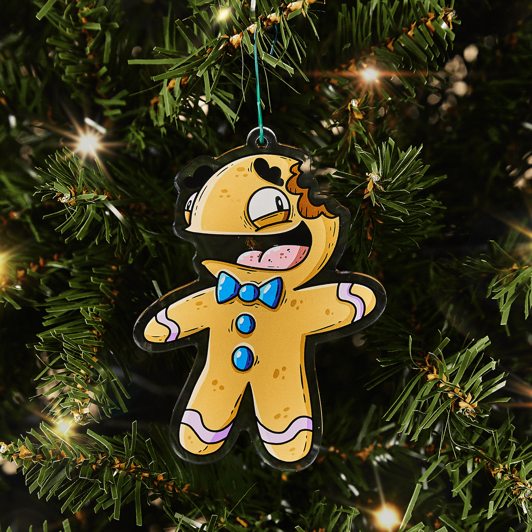 Gingerbread Ornament - Mike Bennett Studios