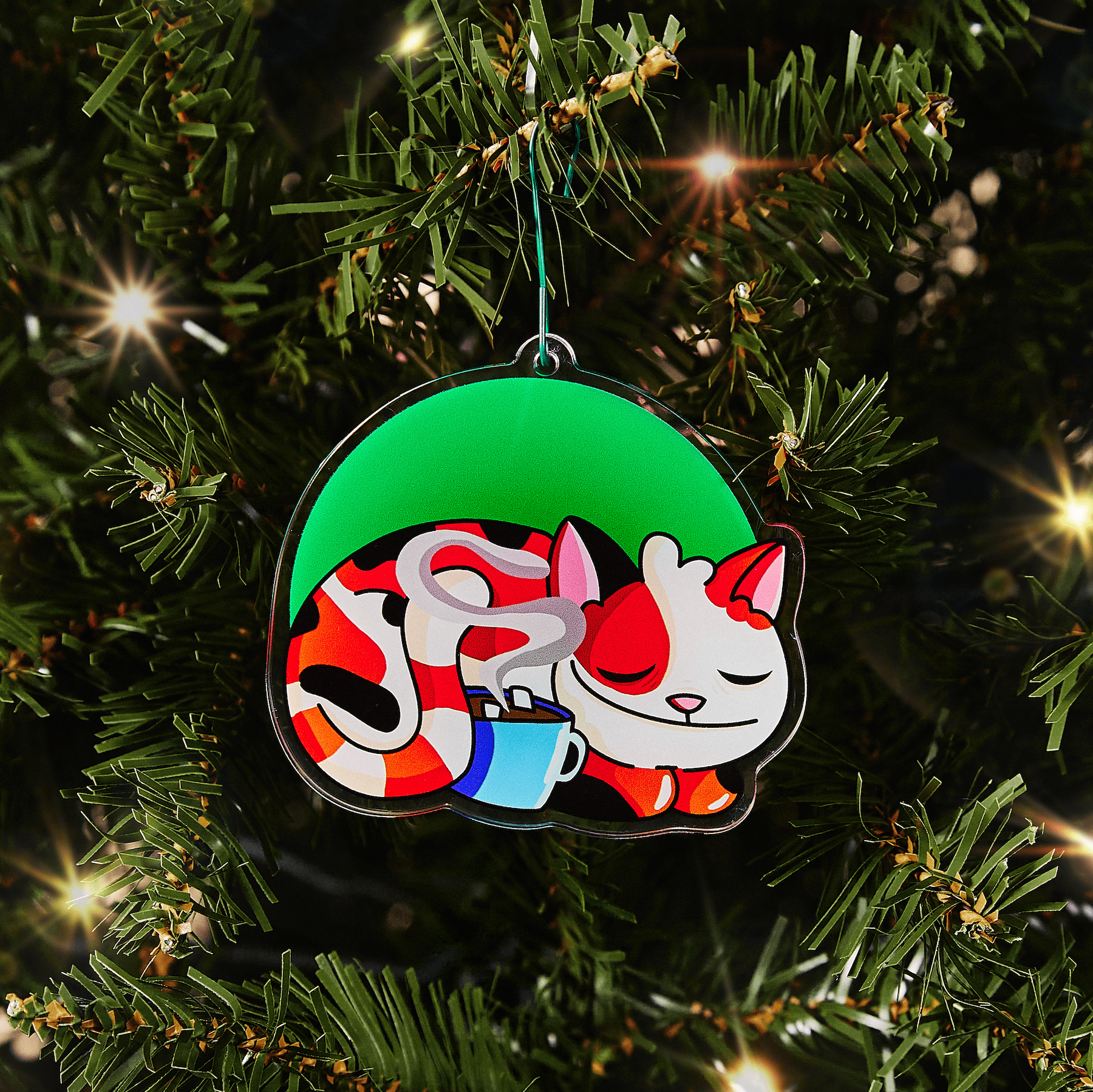 Cat Ornament - Mike Bennett Studios