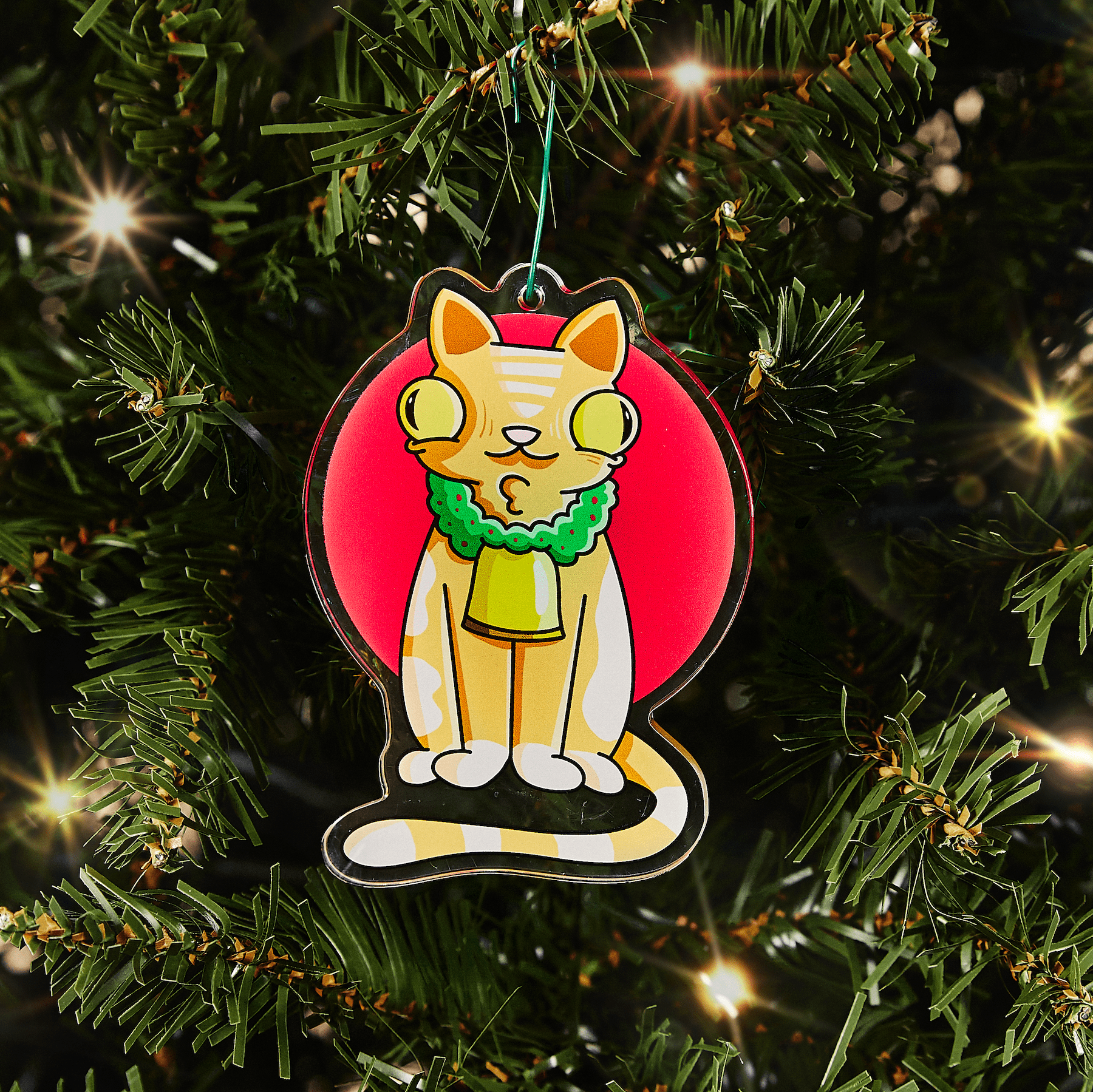 Cat Ornament - Mike Bennett Studios