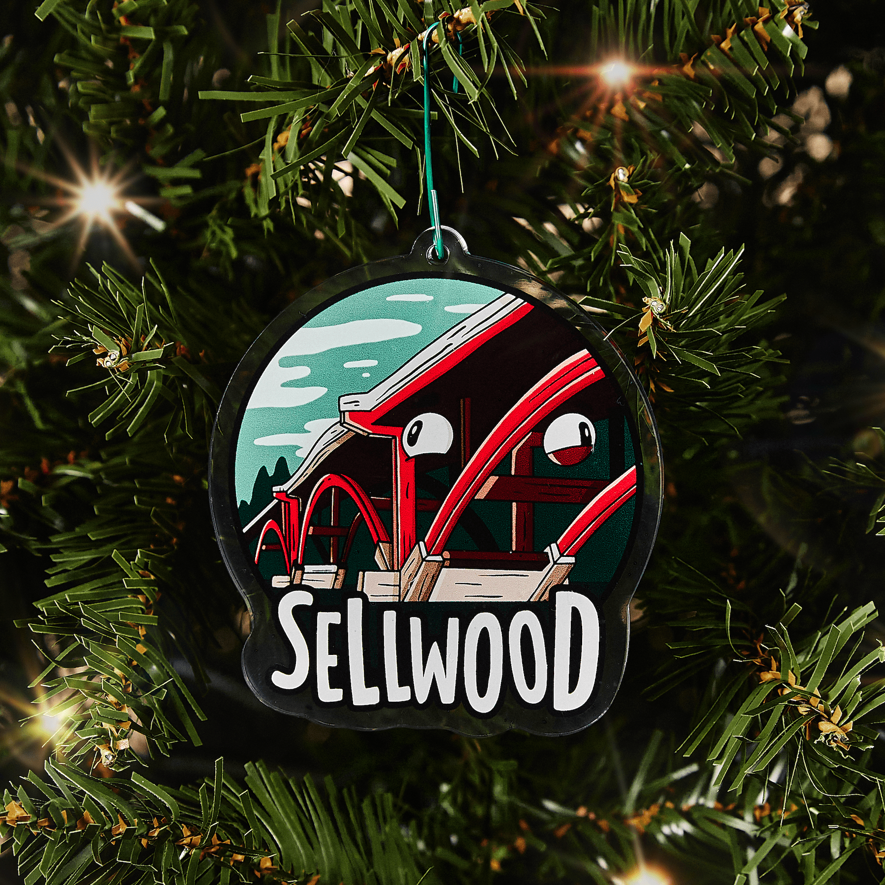 Portland Bridge Mystery Ornament - Mike Bennett Studios