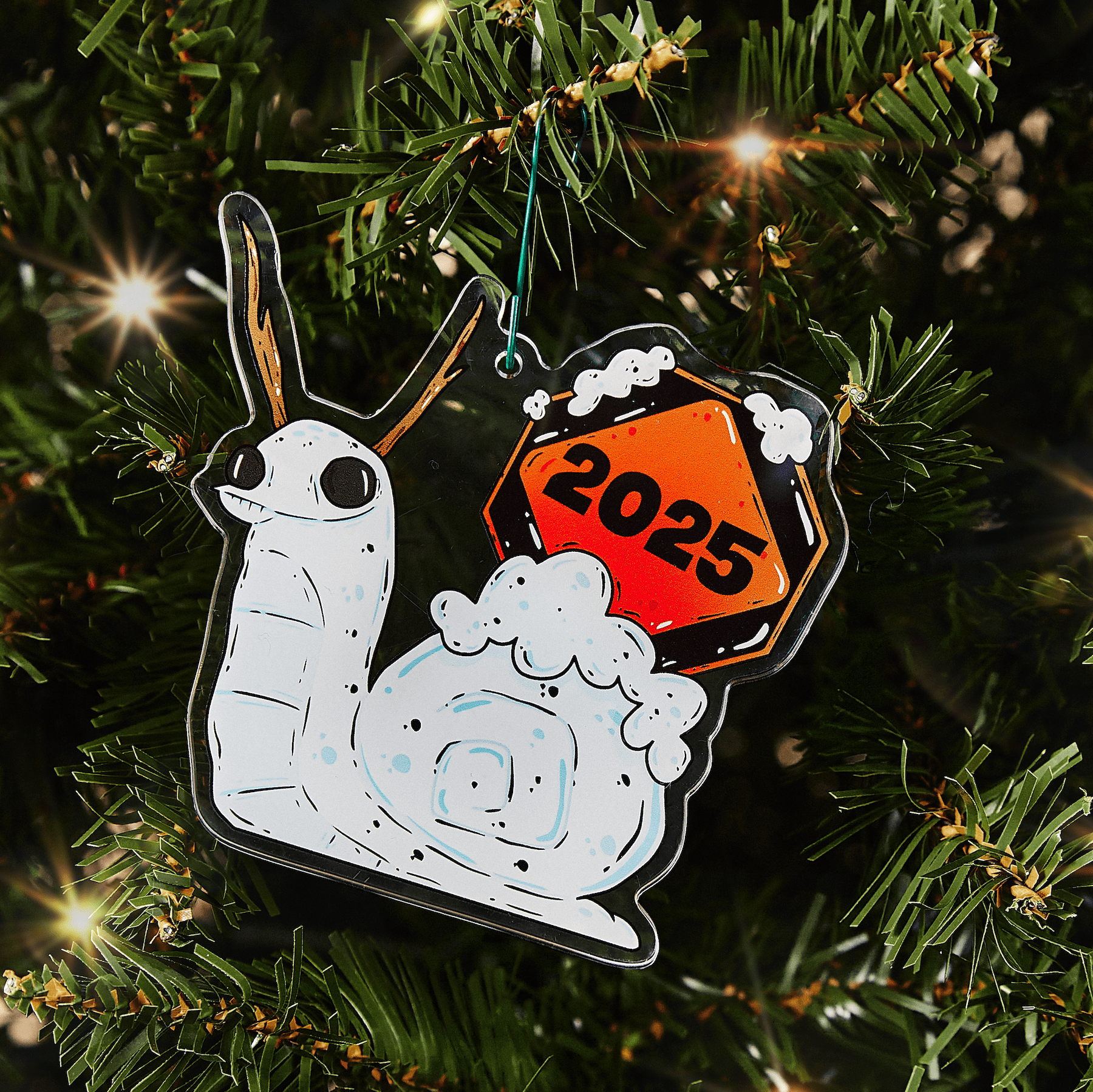 2025 Snow Snail Ornament - alternate