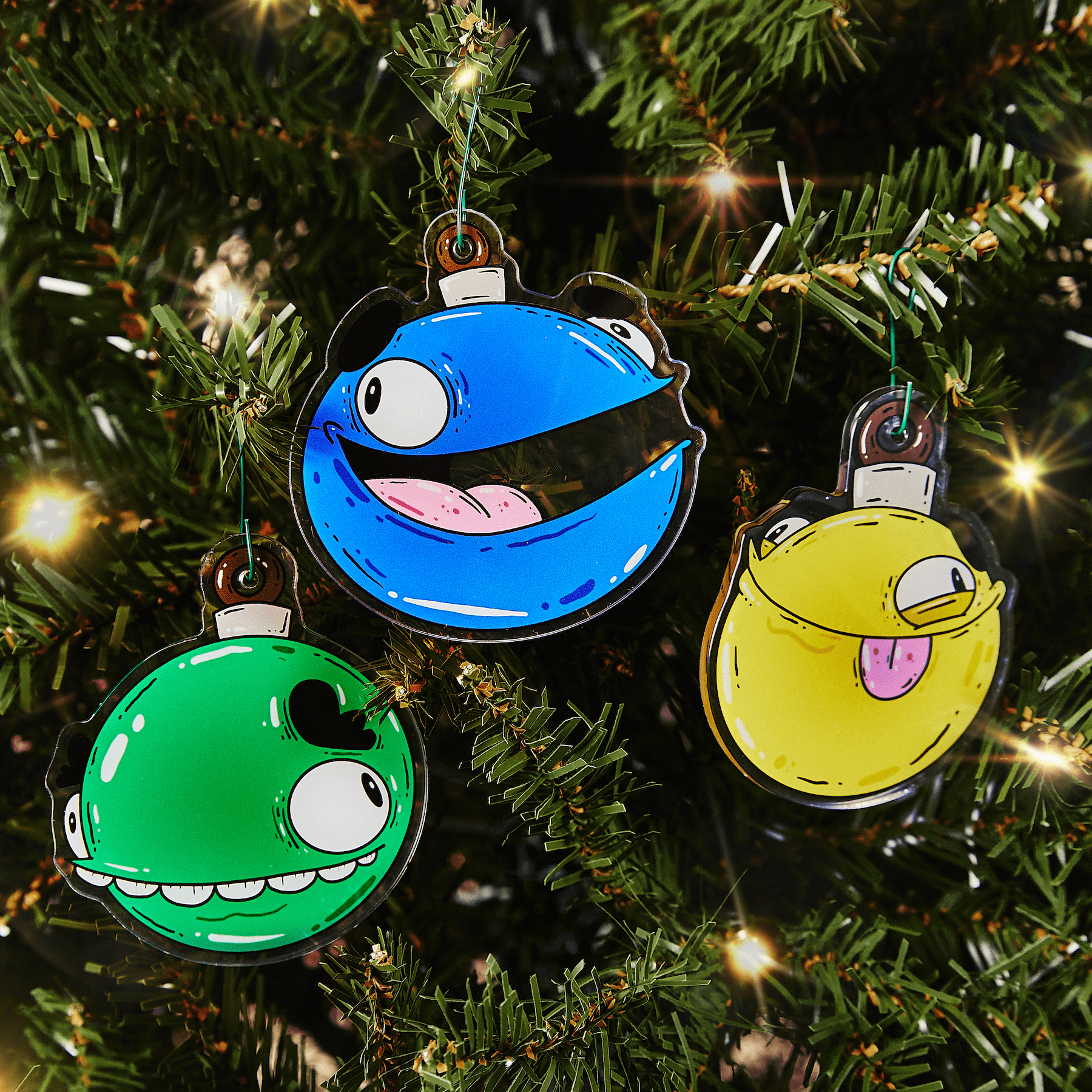 Ornament Balls Mystery - Set of 2 - alternate