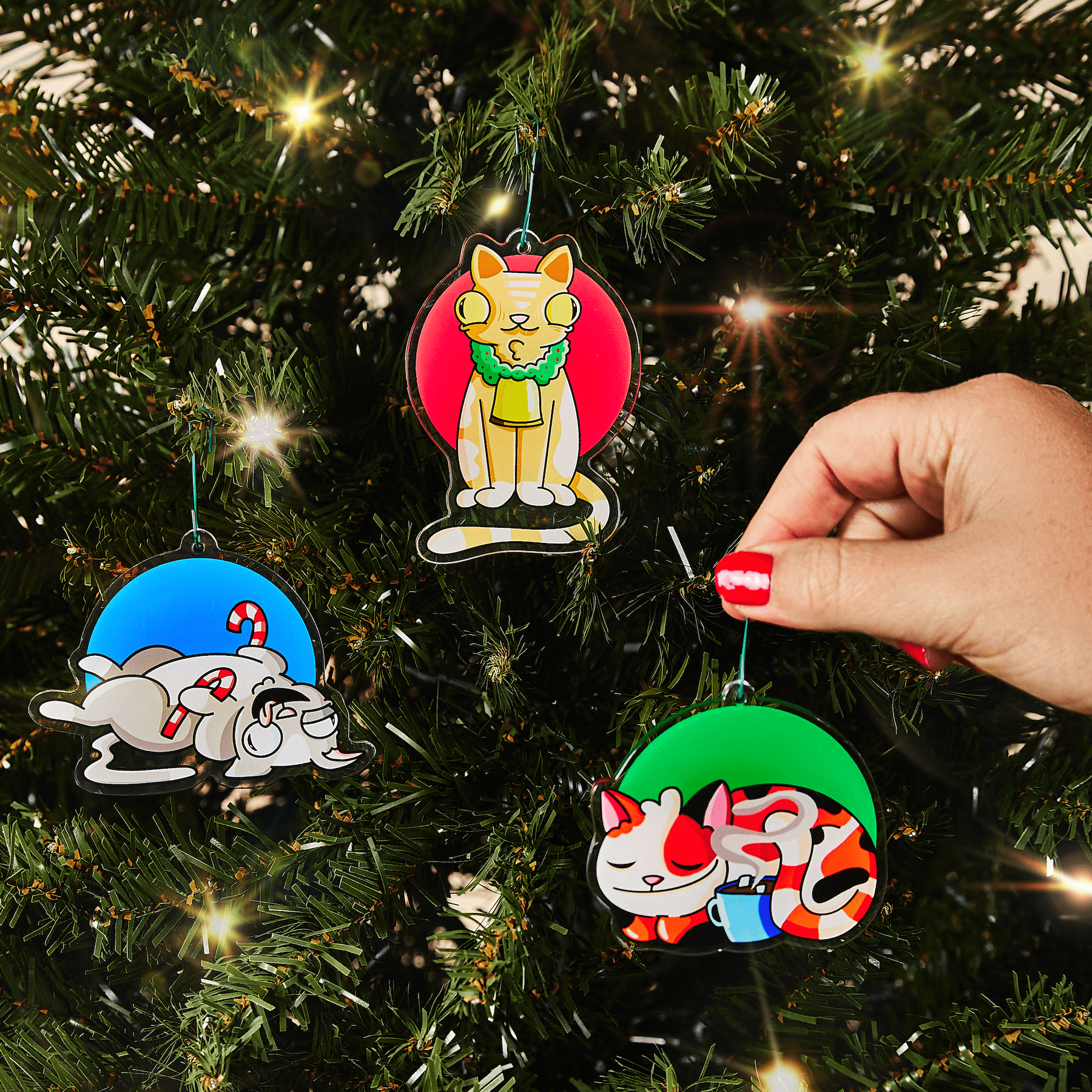 Cat Ornament - Mike Bennett Studios