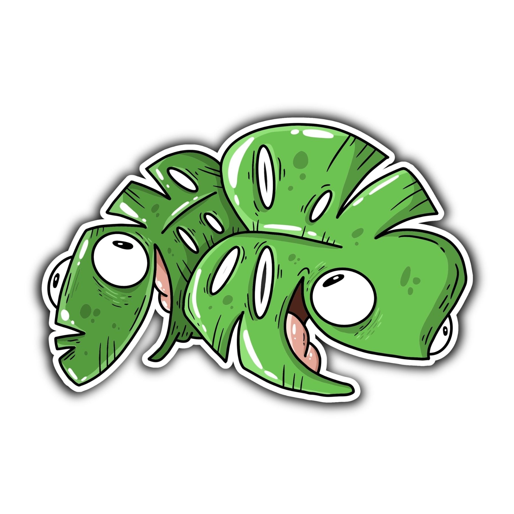 Monstera Sticker - Mike Bennett Studios