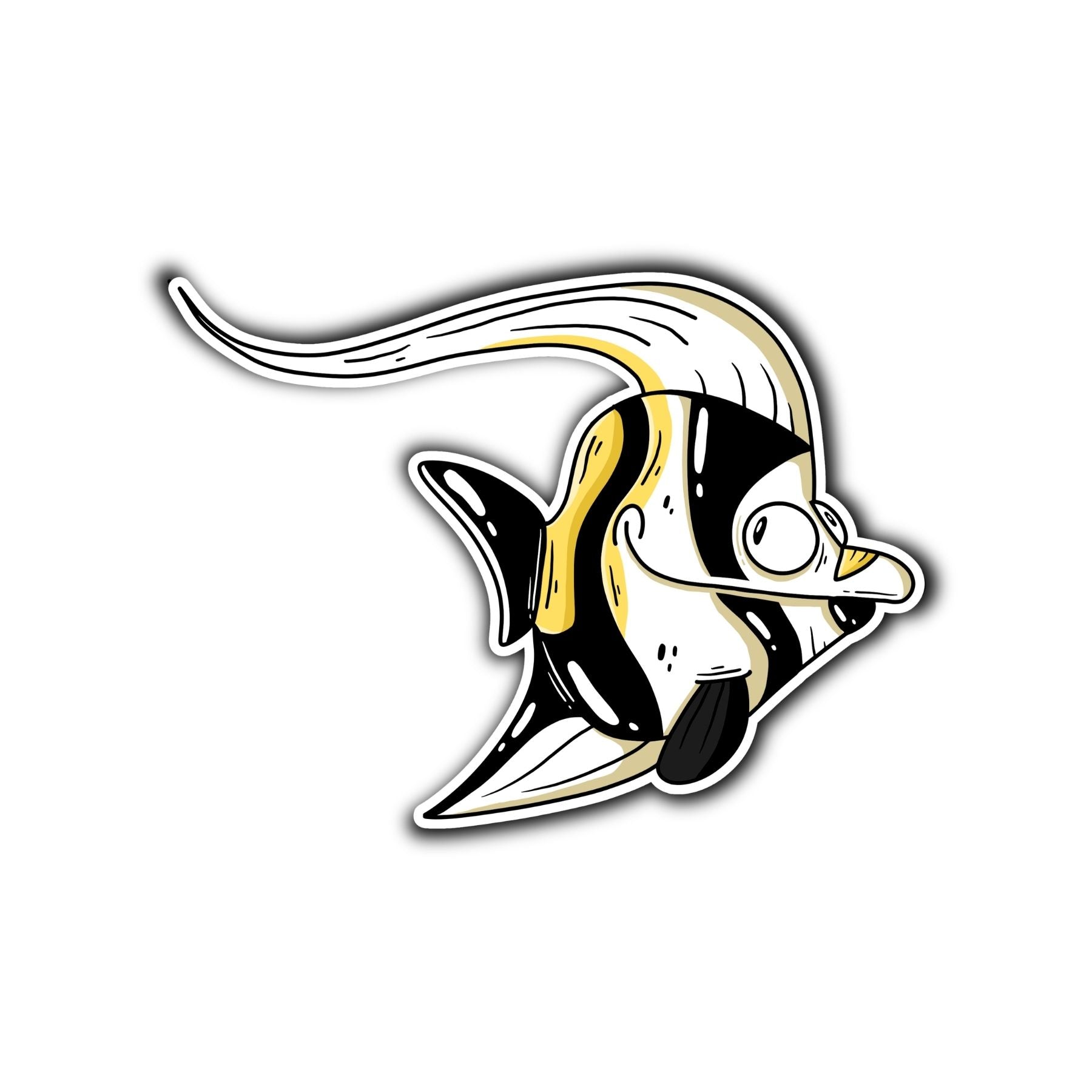 Moorish Idol Sticker - primary