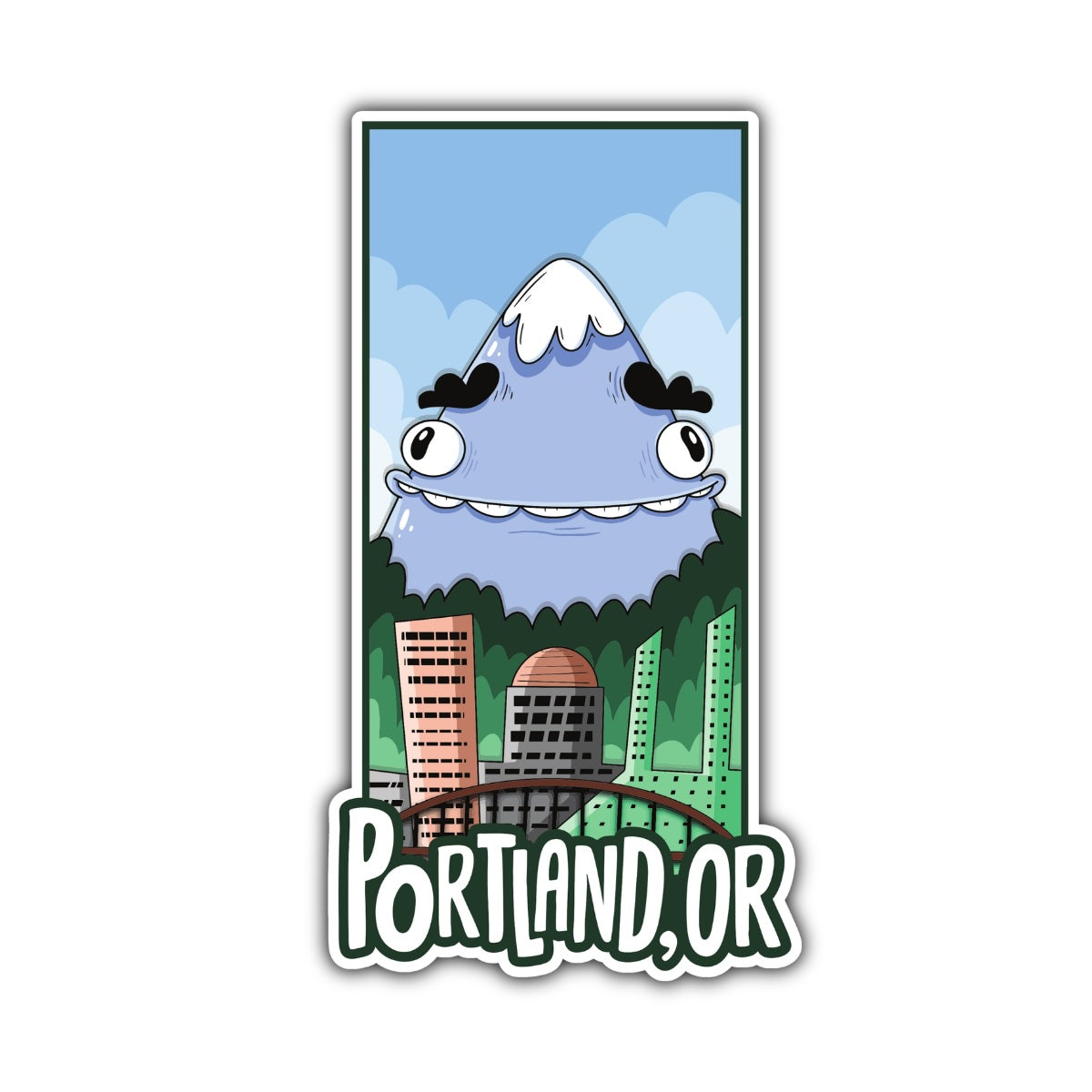 Mt. Hood PDX Sticker - primary