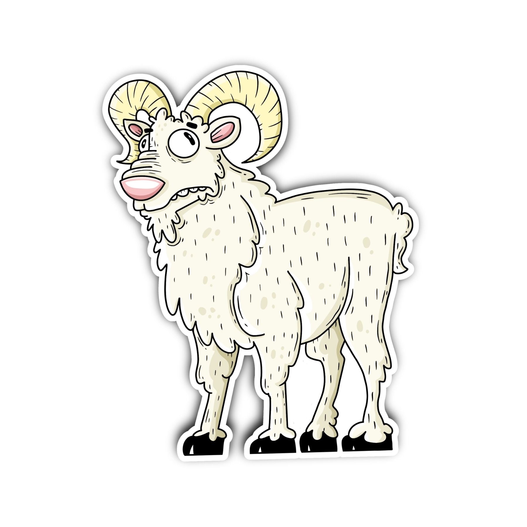 Mt Goat Sticker - Mike Bennett Studios
