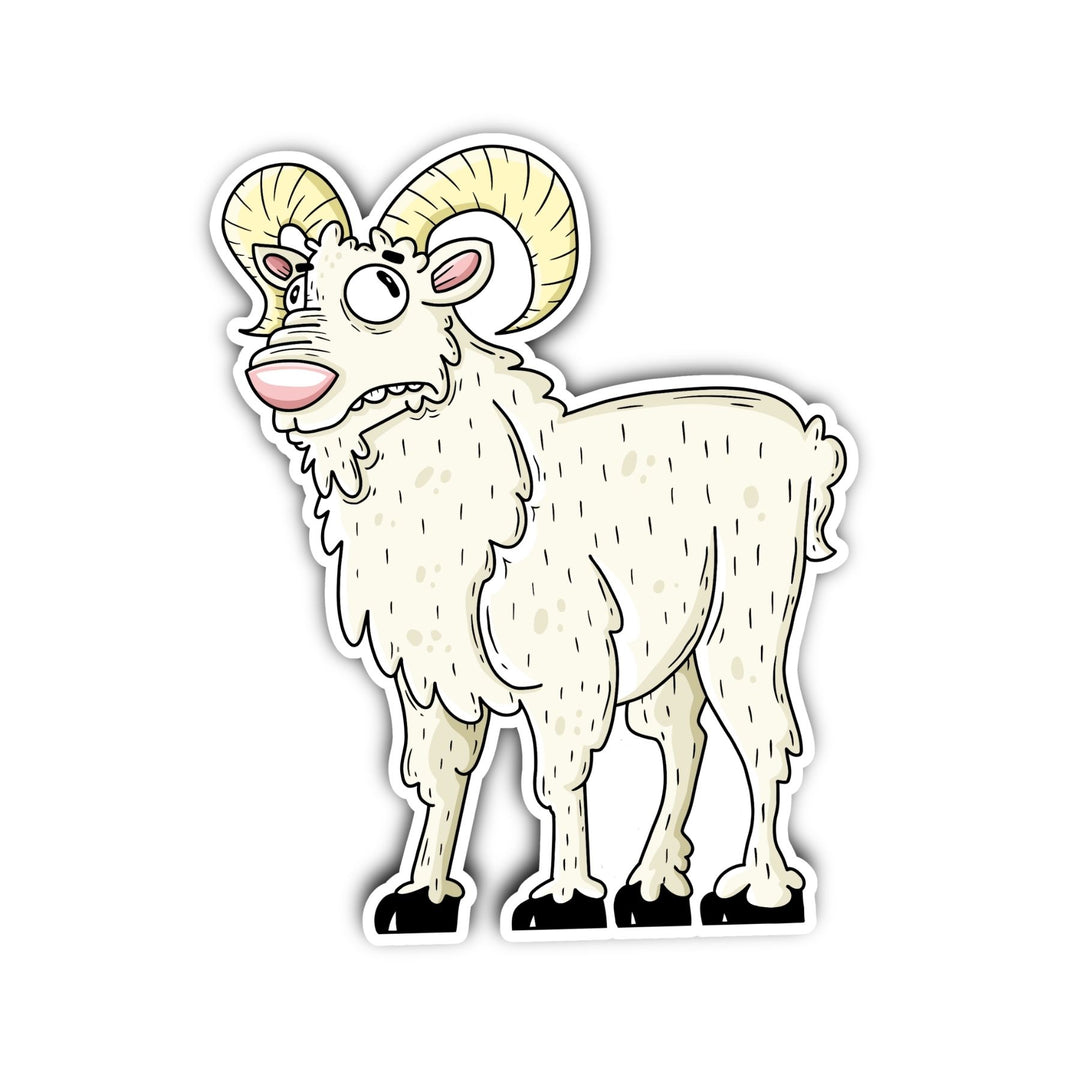 Mt Goat Vinyl Sticker | Mike Bennett Studios