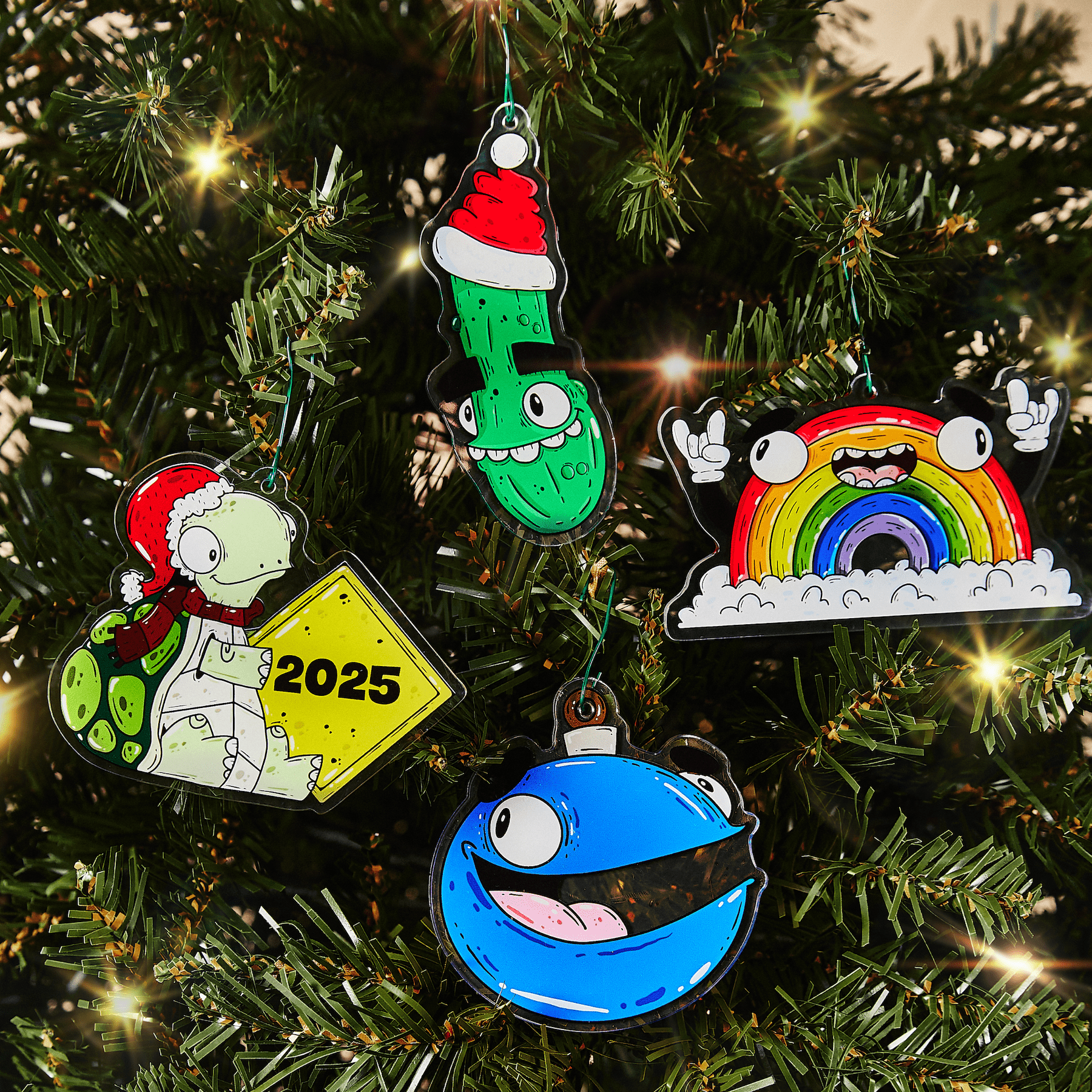 Rainbow Ornament - Mike Bennett Studios