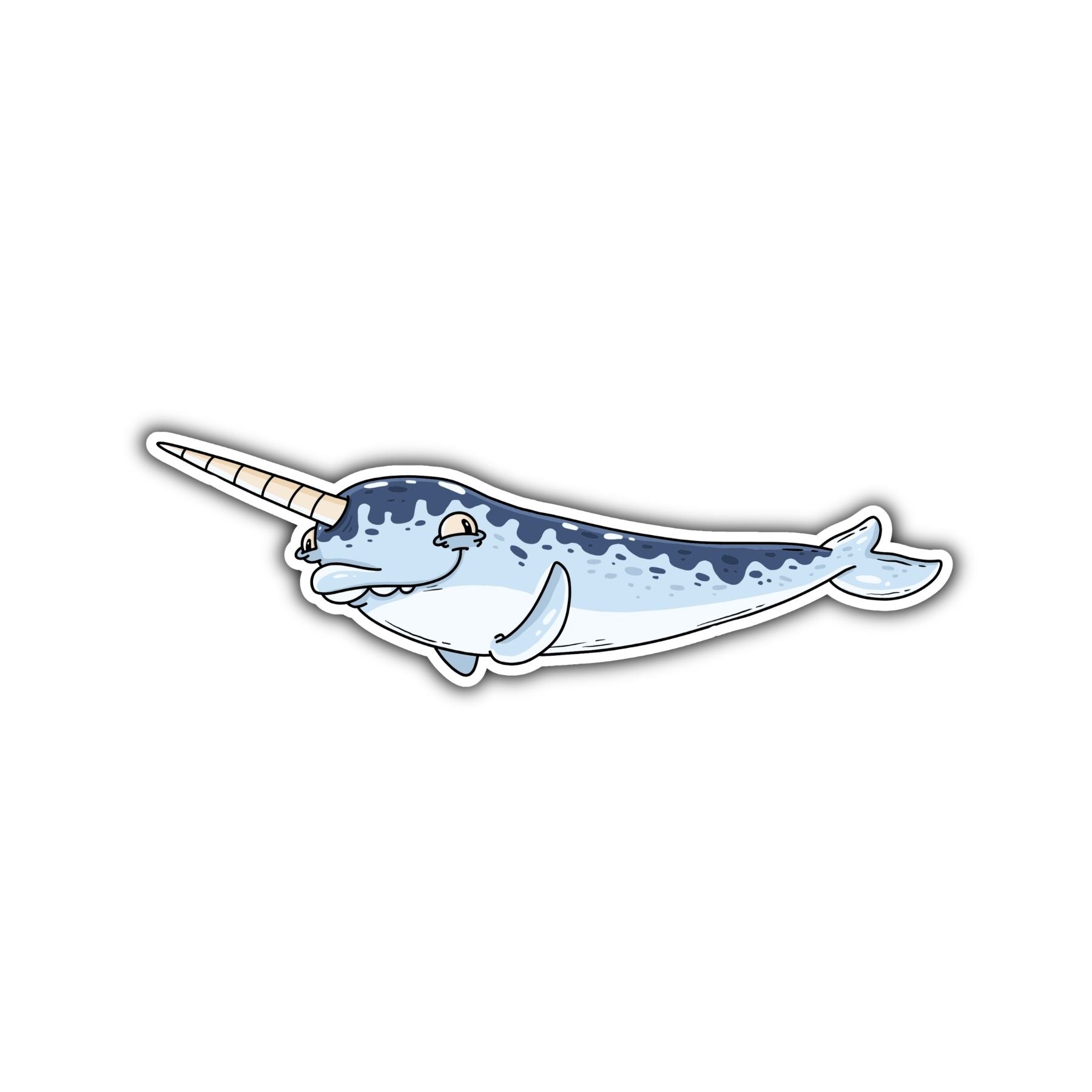 Narwhal Sticker - Mike Bennett Studios