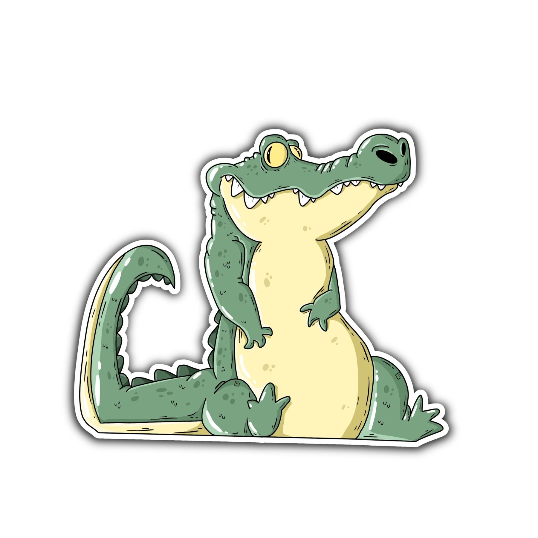 Nile Crocodile Sticker - Mike Bennett Studios