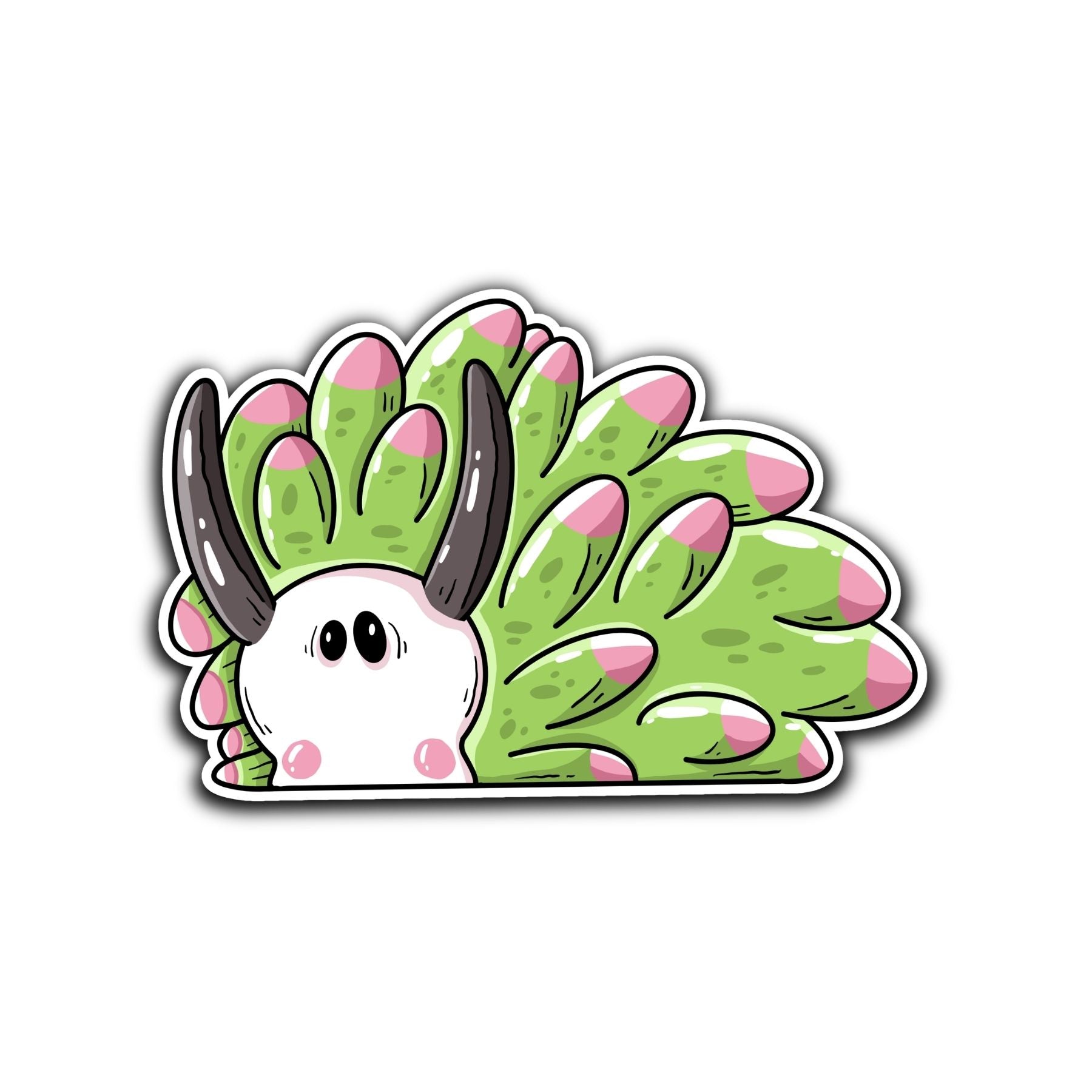 Nudibranch - Sea Sheep Sticker - Mike Bennett Studios