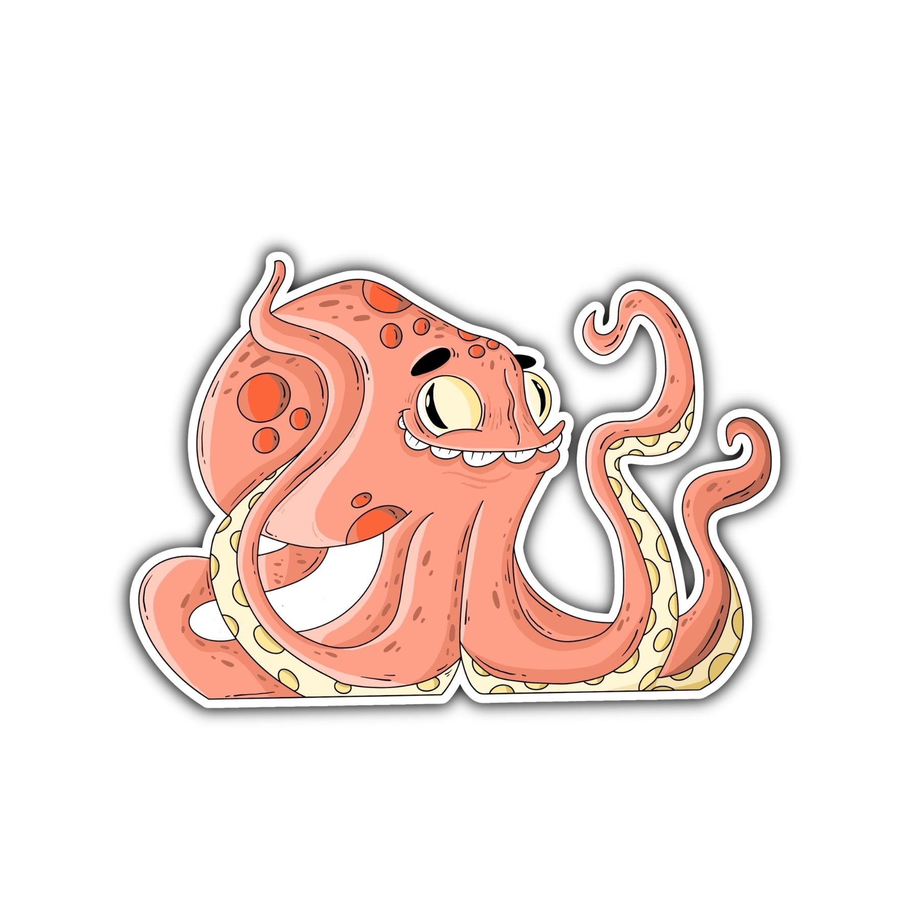 Octopus Sticker - Mike Bennett Studios