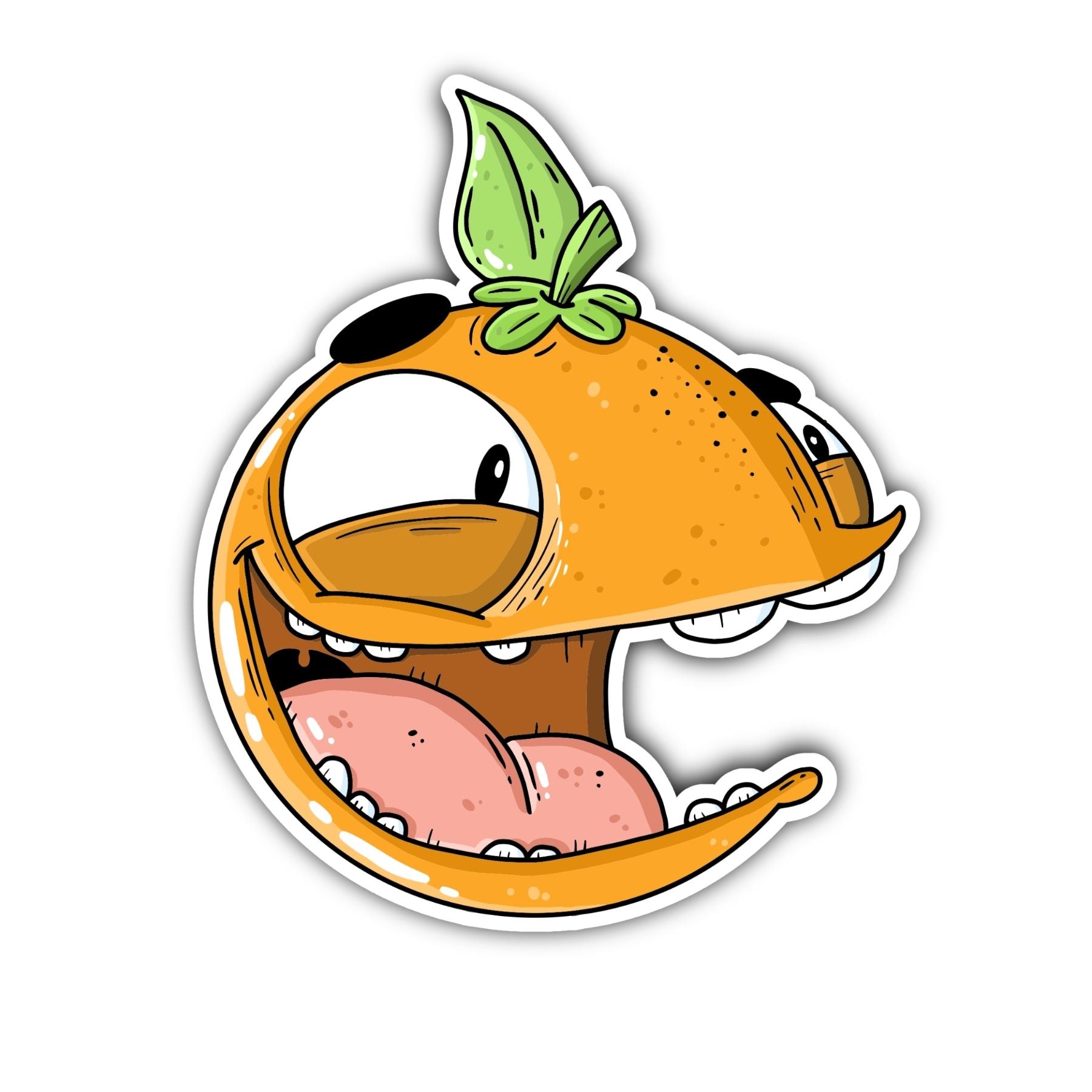 Orange Sticker - Mike Bennett Studios